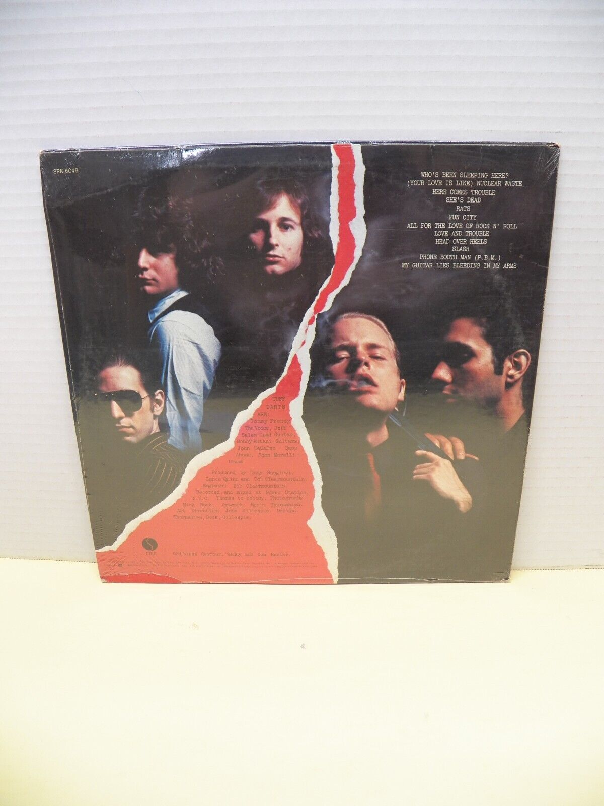 Sealed 12" LP Tuff Darts! Tuff Darts! 1978 Sire Records SRK 6048 Sealed 12" LP Tuff Darts! Tuff Darts! 1978 Sire Records SRK 6048