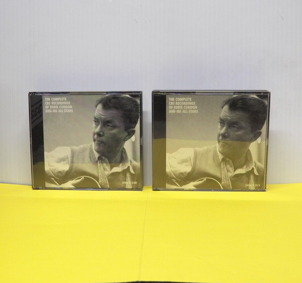 5xCD Box Complete CBS Recordings Of Eddie Condon & His All Stars 1994 Ltd Ed Num 5xCD Box Complete CBS Recordings Of Eddie Condon & His All Stars 1994 Ltd Ed Num