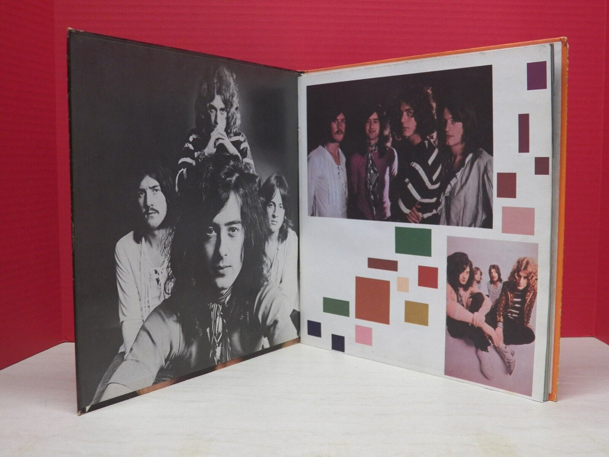 Led Zeppelin The Visual Thing 1969 Hardcover Tour Book Led Zeppelin The Visual Thing 1969 Hardcover Tour Book