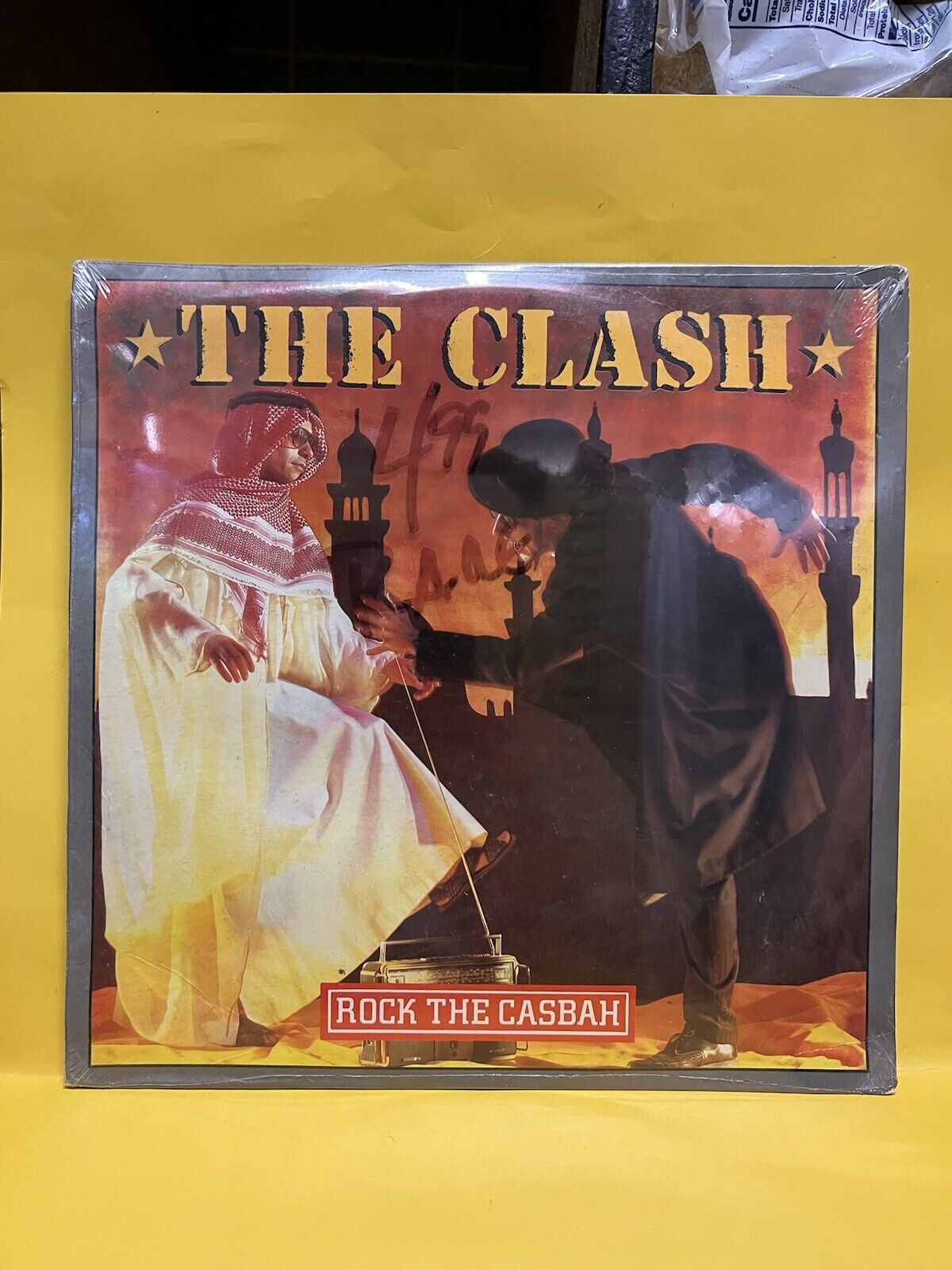 Rare Sealed Vinyl Record 12 Inch The Clash Rock the Casbah 1982 49-03144 Rare Sealed Vinyl Record 12 Inch The Clash Rock the Casbah 1982 49-03144