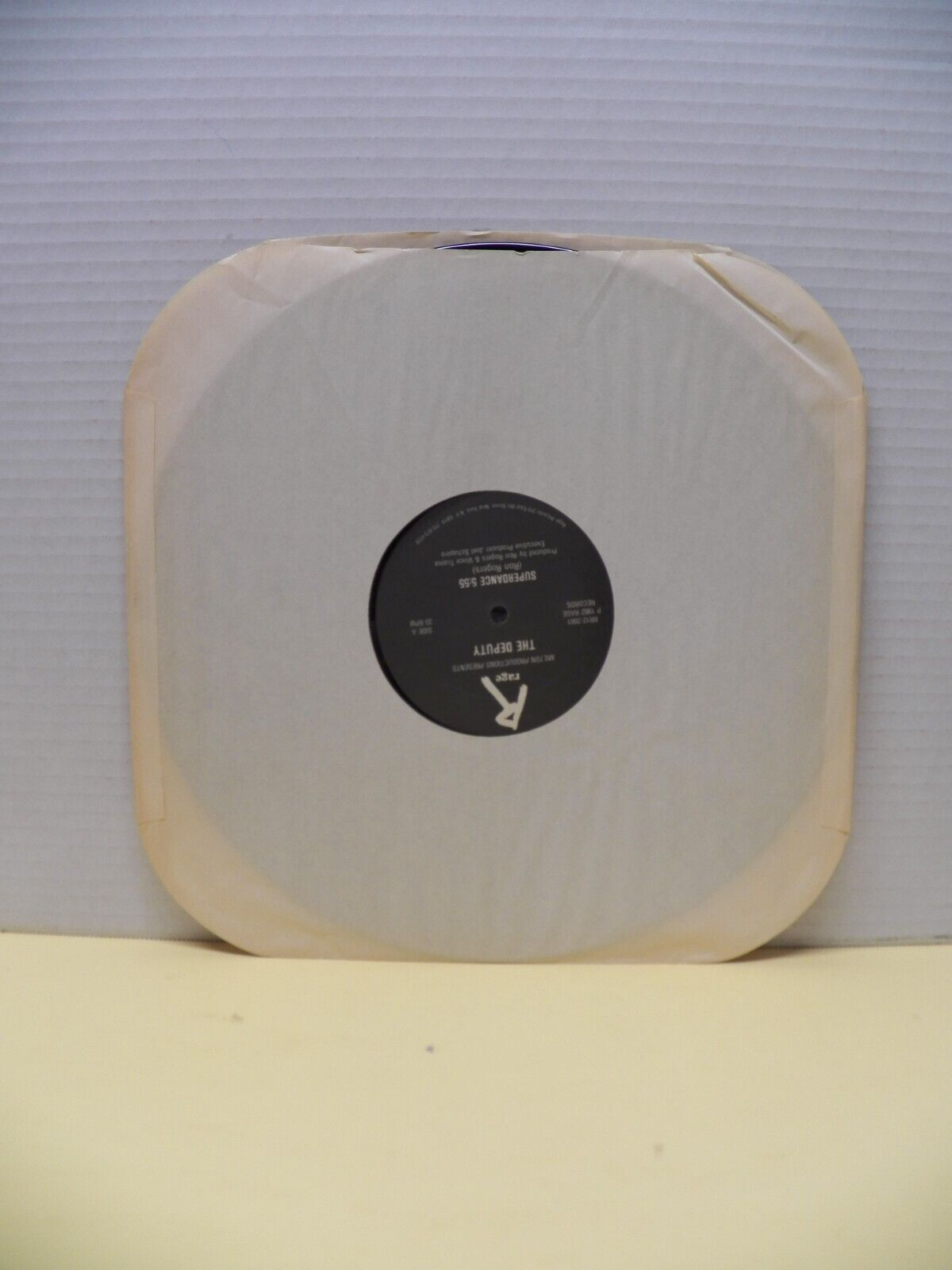12" Single VG++/EX The Deputy Superdance 1982 Rage Records RR12-2001 12" Single VG++/EX The Deputy Superdance 1982 Rage Records RR12-2001