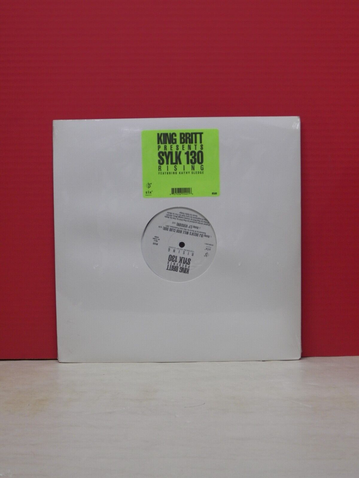 Sealed 12" Single King Britt Presents Sylk 130 Rising 2001 Six Degrees Sealed 12" Single King Britt Presents Sylk 130 Rising 2001 Six Degrees