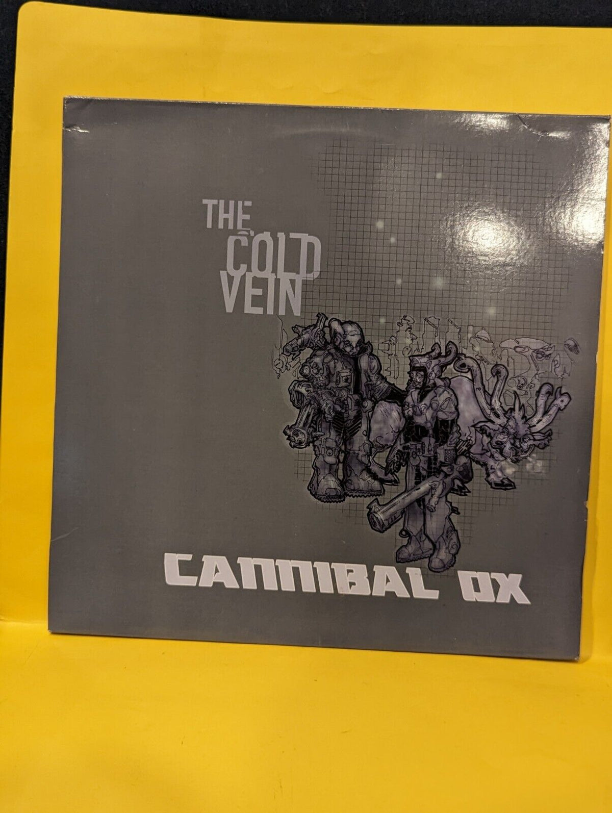 Cannibal Ox The Cold Vein 2001 1st press US very rare rap record hip-hop LP Cannibal Ox The Cold Vein 2001 1st press US very rare rap record hip-hop LP