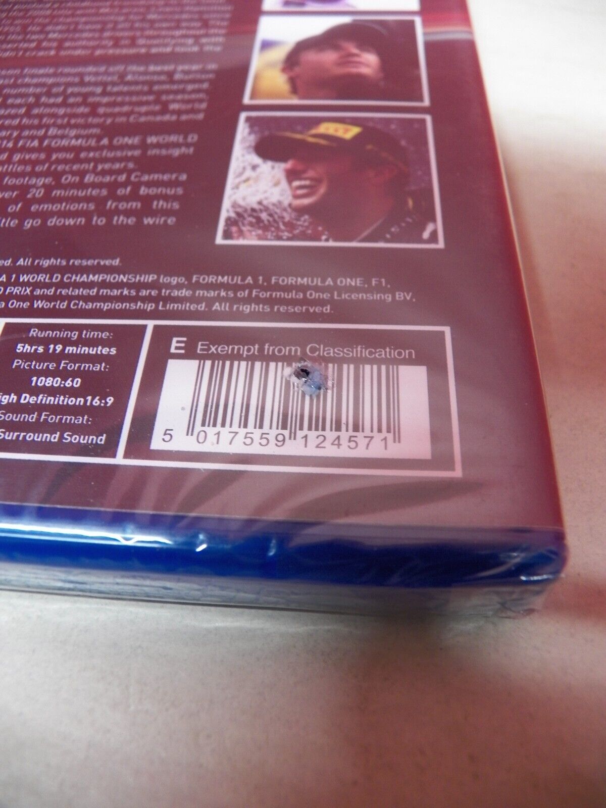 Sealed 2xBlu-Ray Official Review: 2014 FIA Formula One World Championship Duke Sealed 2xBlu-Ray Official Review: 2014 FIA Formula One World Championship Duke