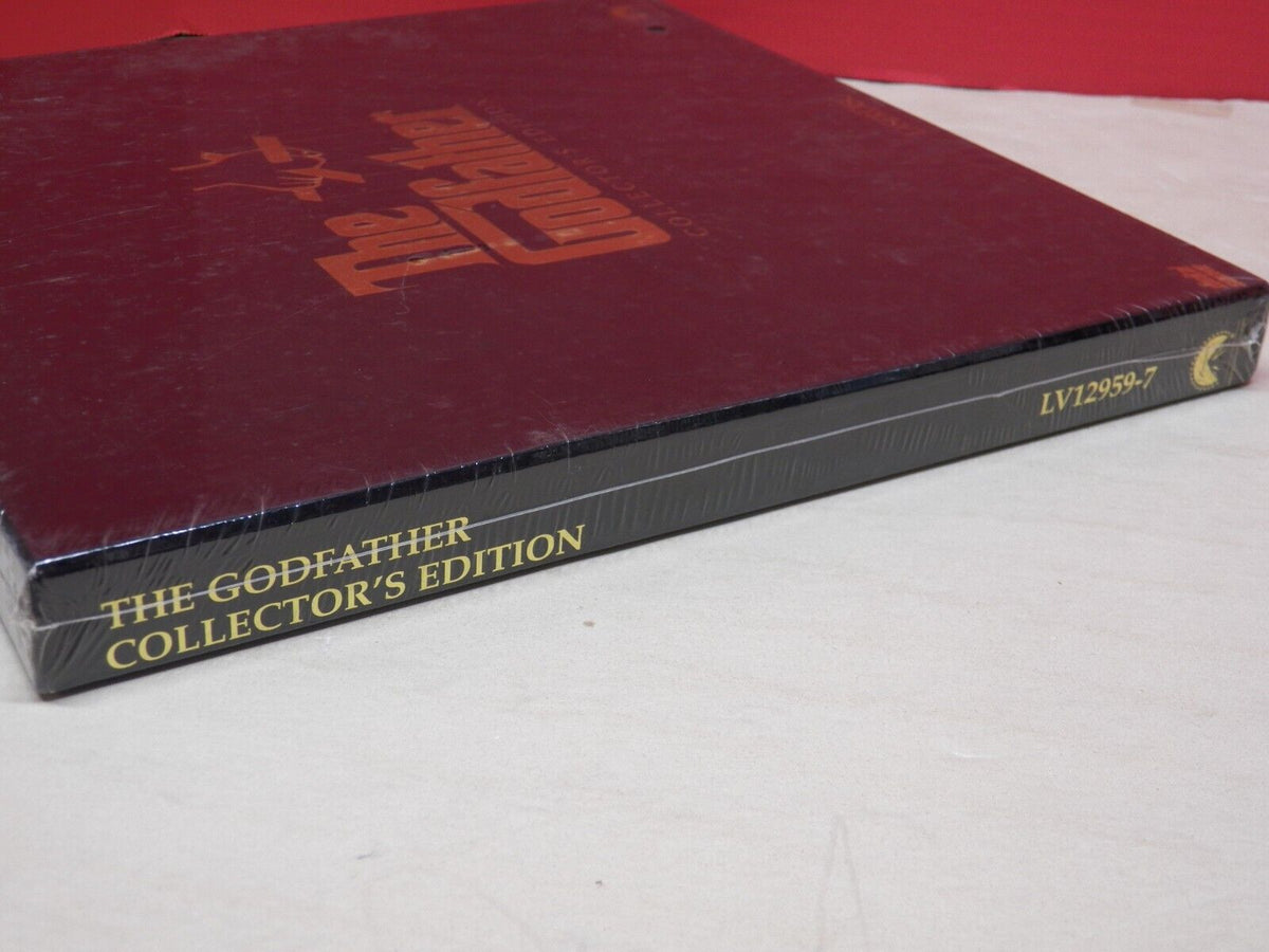 Sealed 12" 7xLaserdisc Box Set The Godfather Collector's Edition 1991 Paramount Sealed 12" 7xLaserdisc Box Set The Godfather Collector's Edition 1991 Paramount