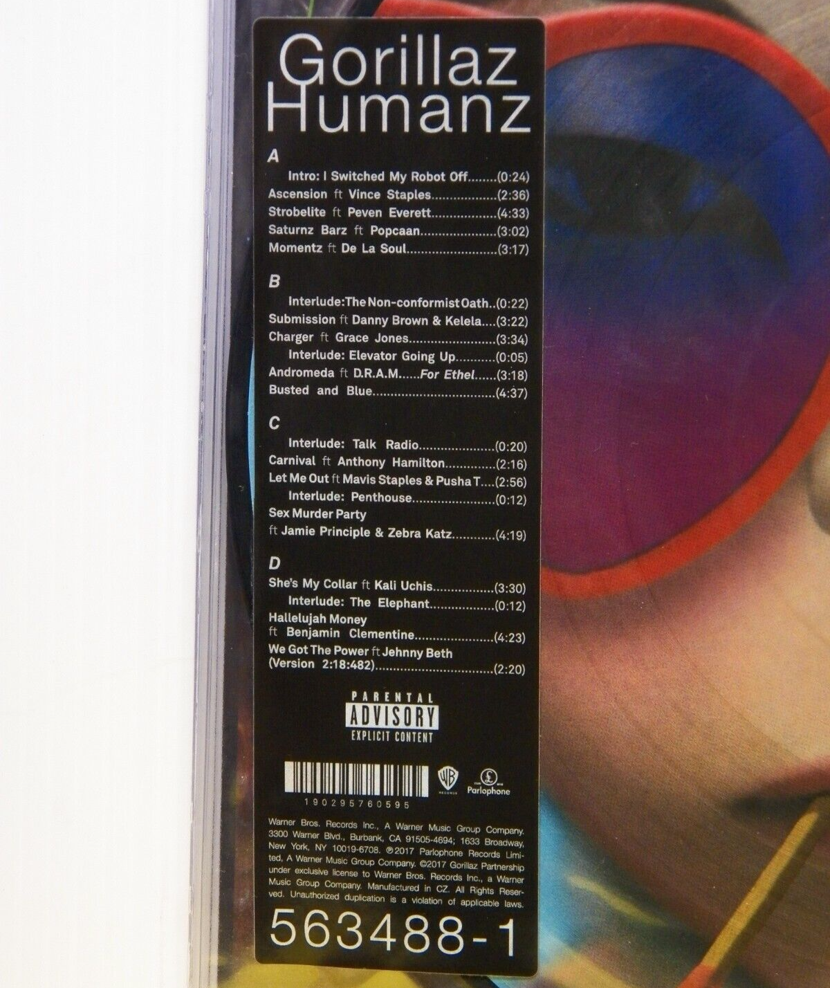 Sealed 12" 2xPicture Disc Gorillaz Humanz 2017 Warner Bros. RSD Ltd Ed Import Sealed 12" 2xPicture Disc Gorillaz Humanz 2017 Warner Bros. RSD Ltd Ed Import