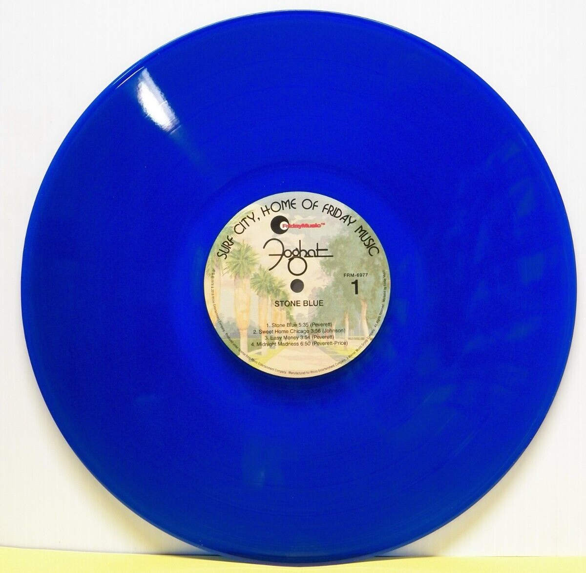 New, Unplayed 12" 2xLP Foghat Stone Blue 2018 Friday Music Reissue 180G Colored New, Unplayed 12" 2xLP Foghat Stone Blue 2018 Friday Music Reissue 180G Colored