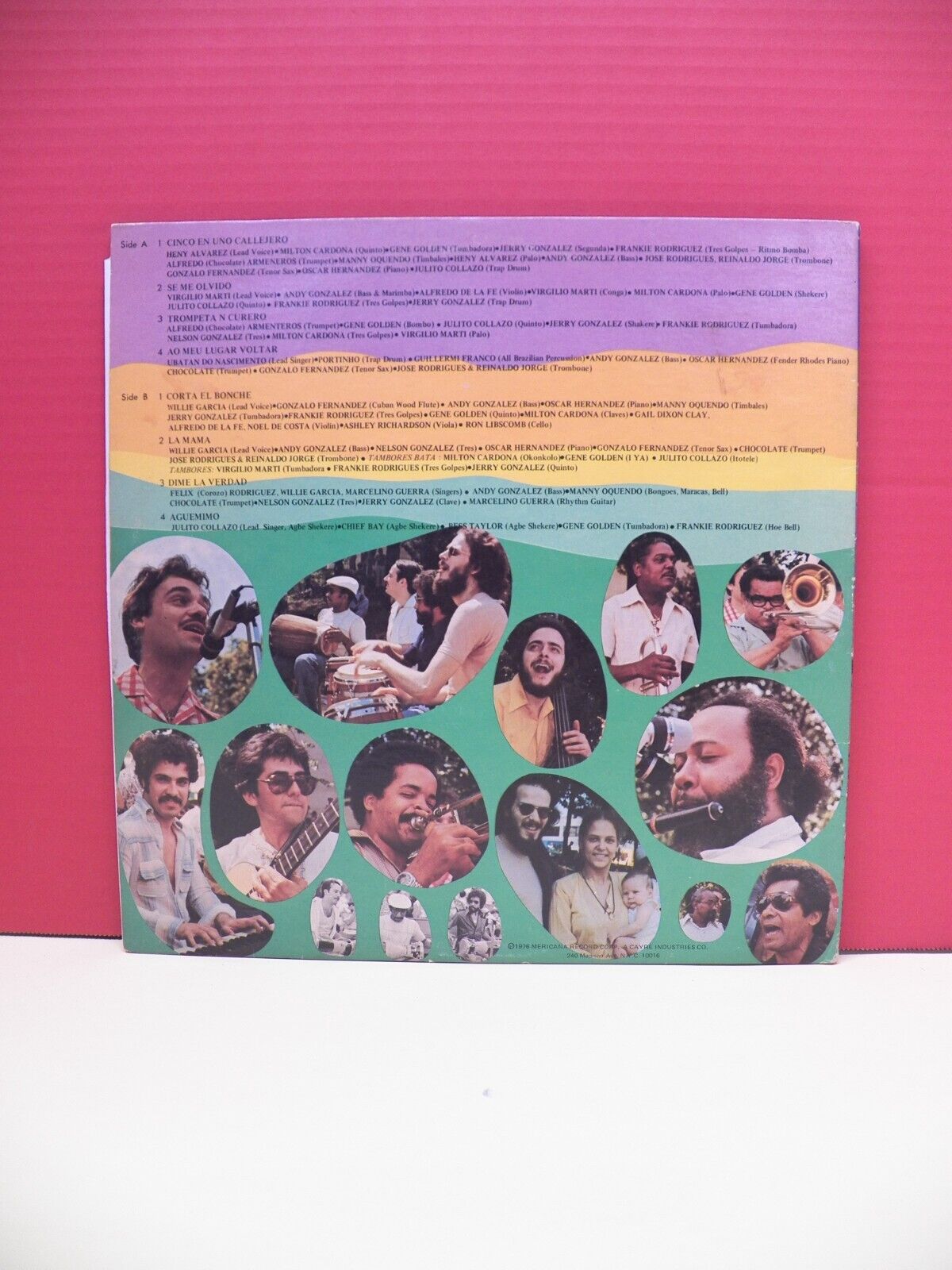 12"LP EX Grupo Folklorico Y Experimental Nuevayorquino Lo Dice Todo 1976 Salsoul 12"LP EX Grupo Folklorico Y Experimental Nuevayorquino Lo Dice Todo 1976 Salsoul