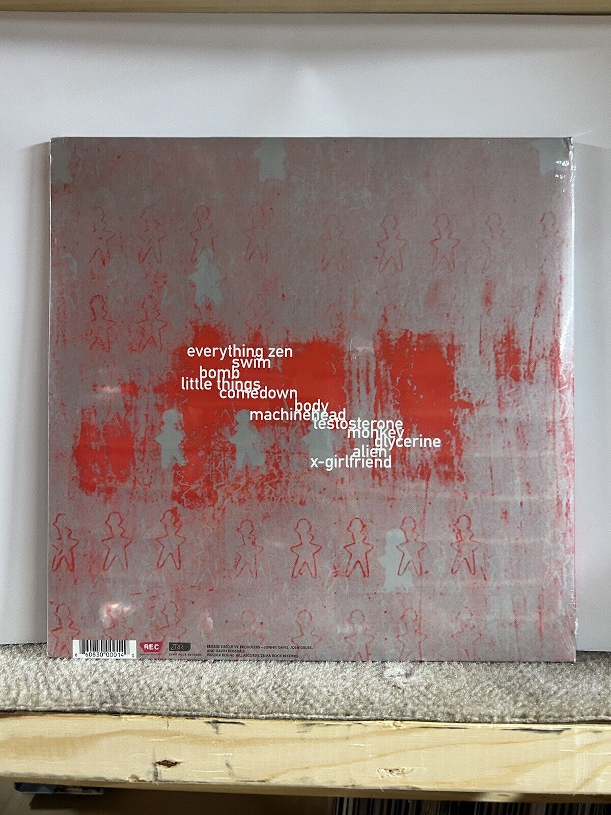 Sealed Bush LP Sixteen Stone 2Lp 180 Gram Clear Vinyl 20th Anniv. Remastered Sealed Bush LP Sixteen Stone 2Lp 180 Gram Clear Vinyl 20th Anniv. Remastered
