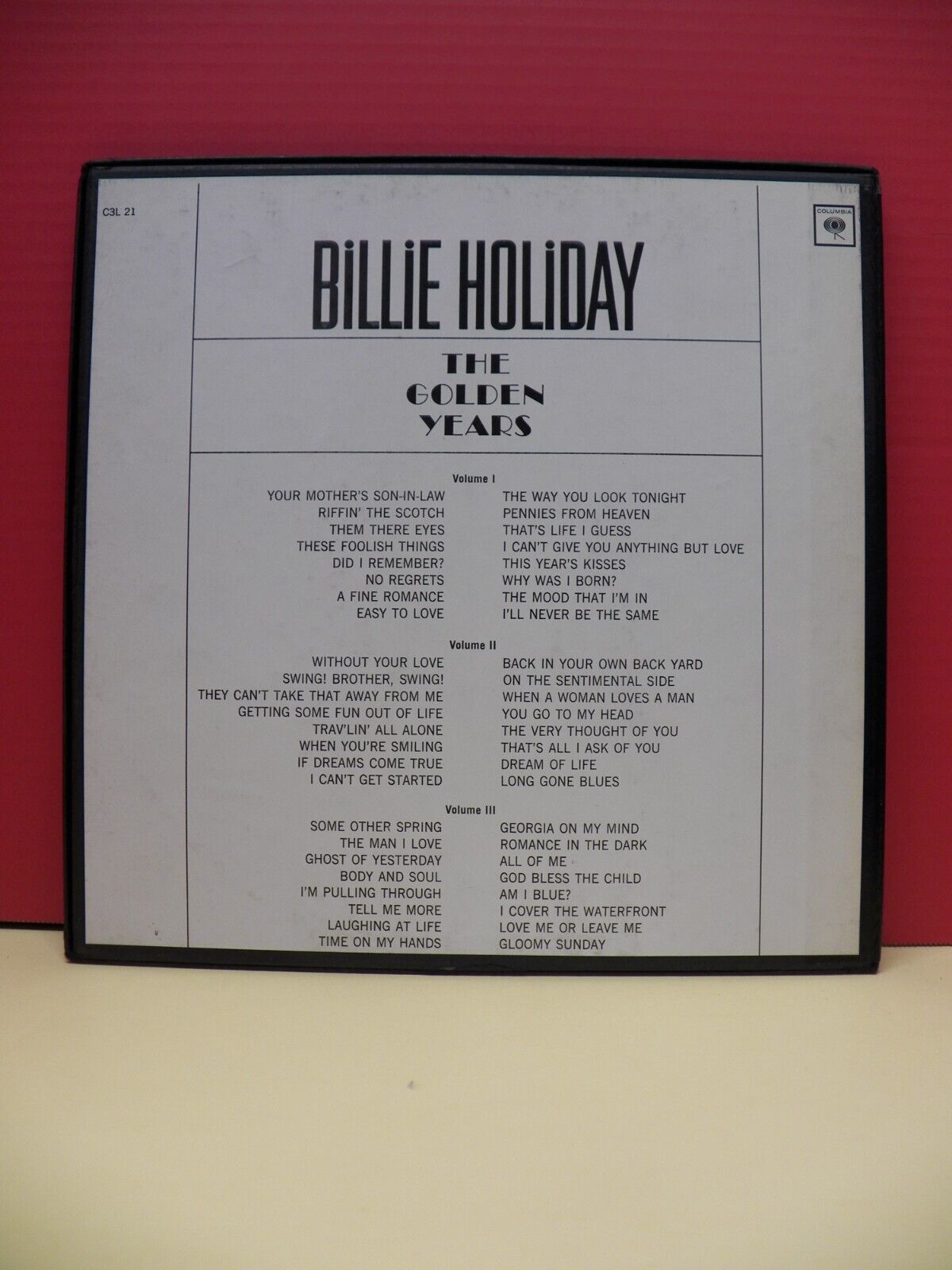12" 3xLP Box Set NM- Billie Holiday The Golden Years 1967 Columbia Reissue Mono 12" 3xLP Box Set NM- Billie Holiday The Golden Years 1967 Columbia Reissue Mono