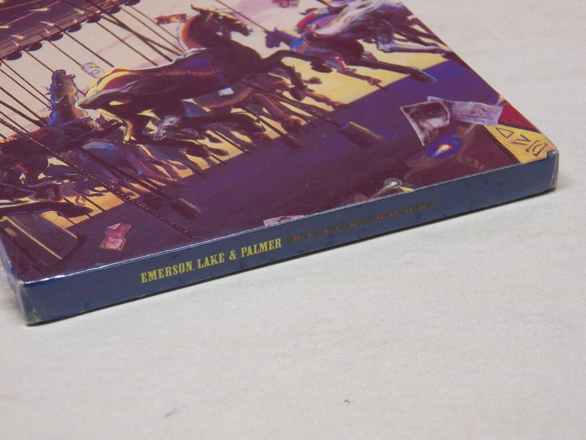 Sealed CD Long Box Emerson, Lake & Palmer Black Moon 1992 Victory 383 480-003-2 Sealed CD Long Box Emerson, Lake & Palmer Black Moon 1992 Victory 383 480-003-2
