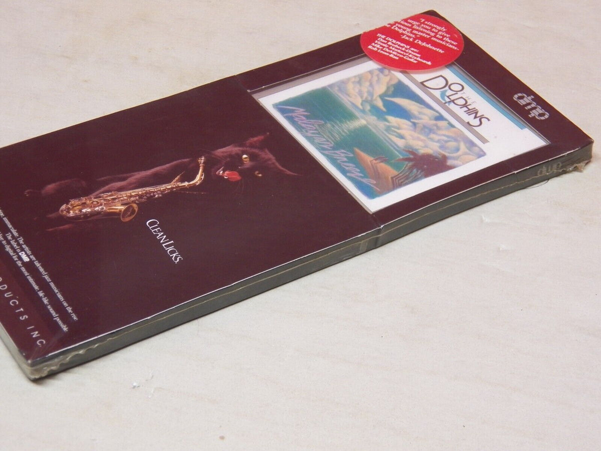 Sealed CD Longbox The Dolphins Malayan Breeze 1990 DMP CD-474 Sealed CD Longbox The Dolphins Malayan Breeze 1990 DMP CD-474