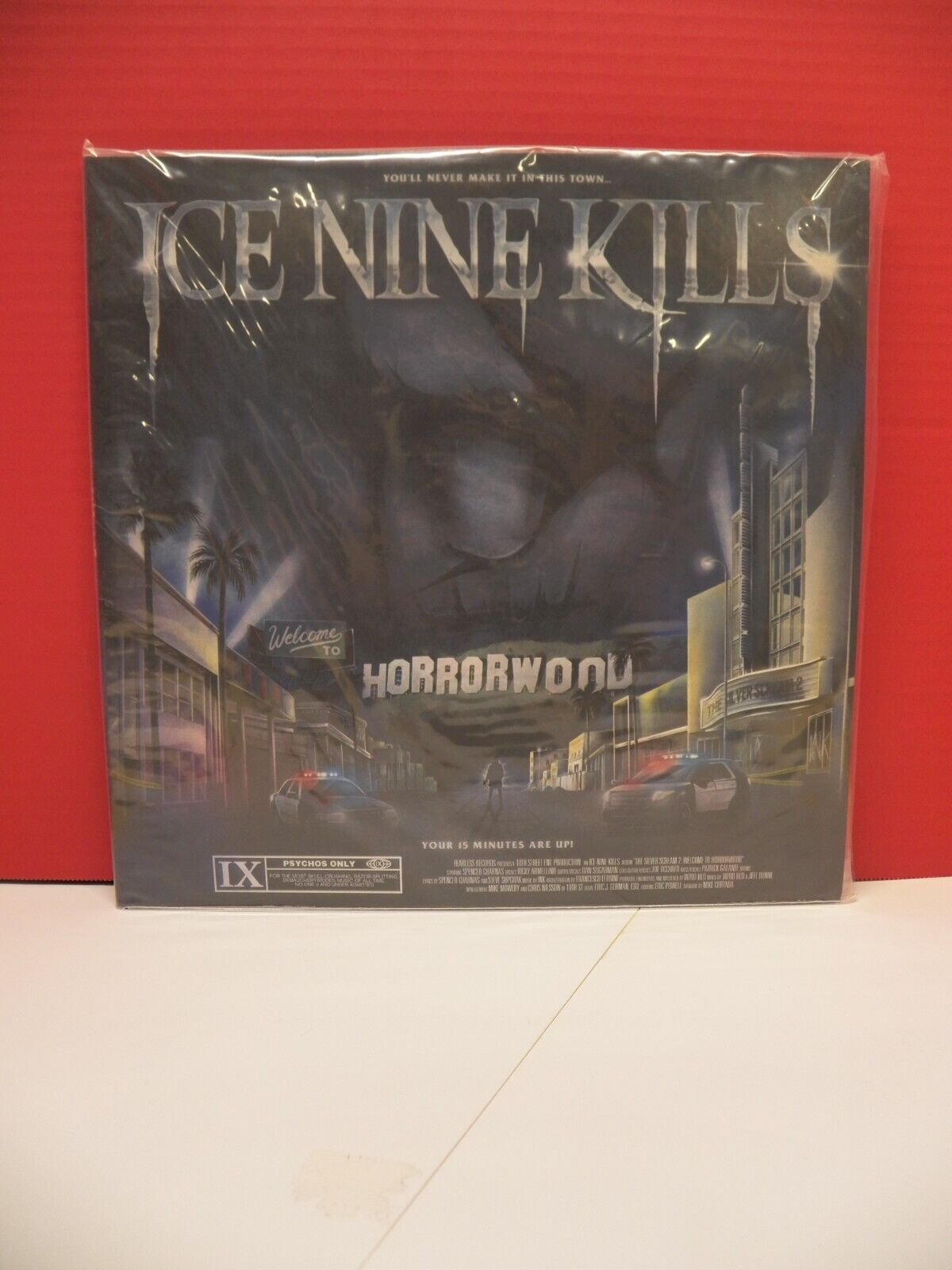 12" 2xLP NM- Ice Nine Kills Welcome To Horrorwood 2021 Fearless Clear Smoke 12" 2xLP NM- Ice Nine Kills Welcome To Horrorwood 2021 Fearless Clear Smoke