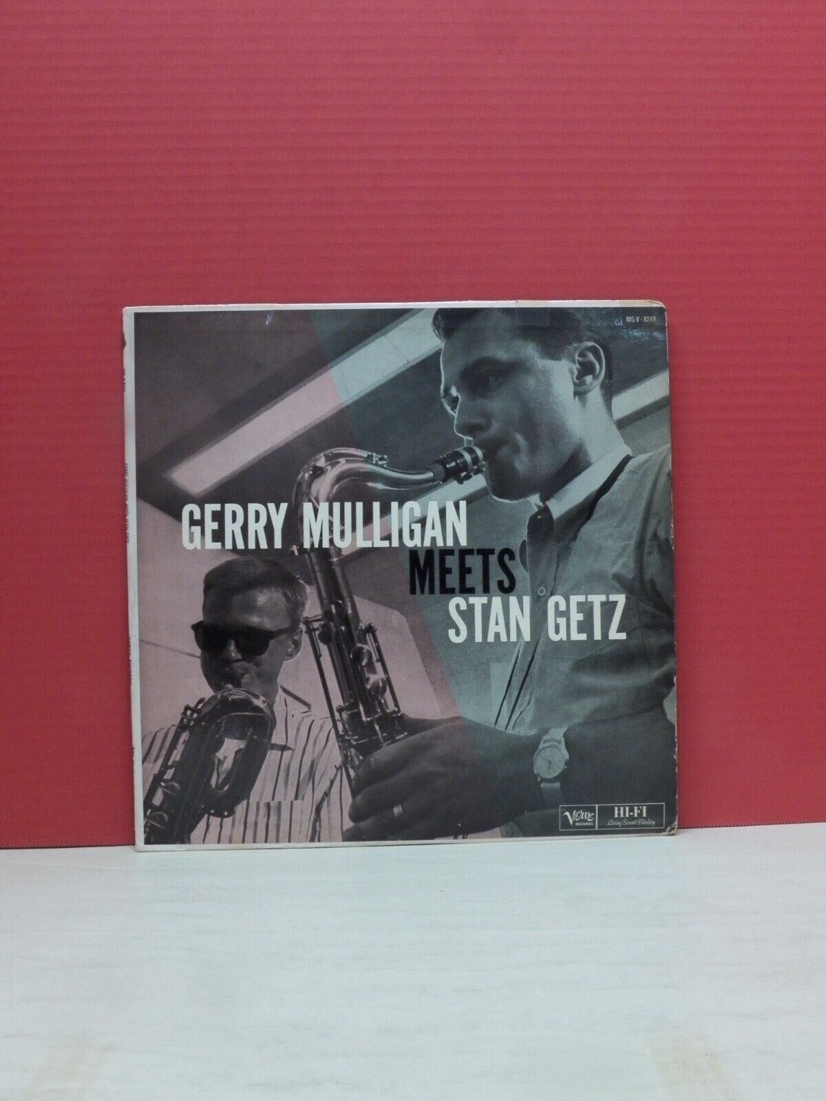12" LP EX Mulligan/Getz Gerry Mulligan Meets Stan Getz 1962 Verve Reissue Mono 12" LP EX Mulligan/Getz Gerry Mulligan Meets Stan Getz 1962 Verve Reissue Mono