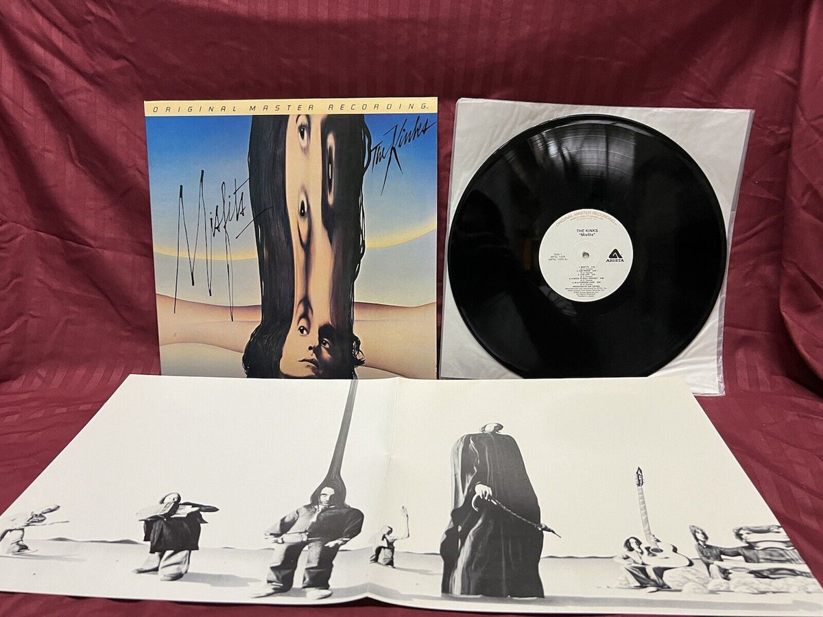 NM LP Vinyl Record The Kinks Misfits 1981 Original Master Recording MFSL 1-070 NM LP Vinyl Record The Kinks Misfits 1981 Original Master Recording MFSL 1-070