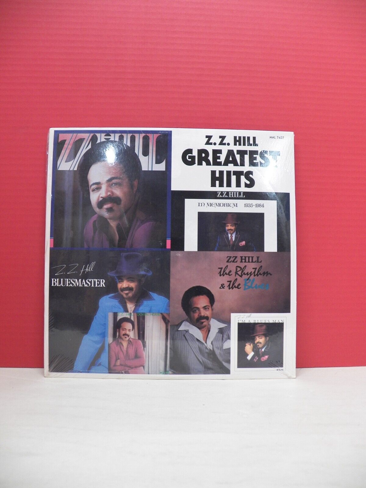 Sealed 12" LP Z.Z. Hill Greatest Hits 1986 Malaco Records MAL 7437 Sealed 12" LP Z.Z. Hill Greatest Hits 1986 Malaco Records MAL 7437