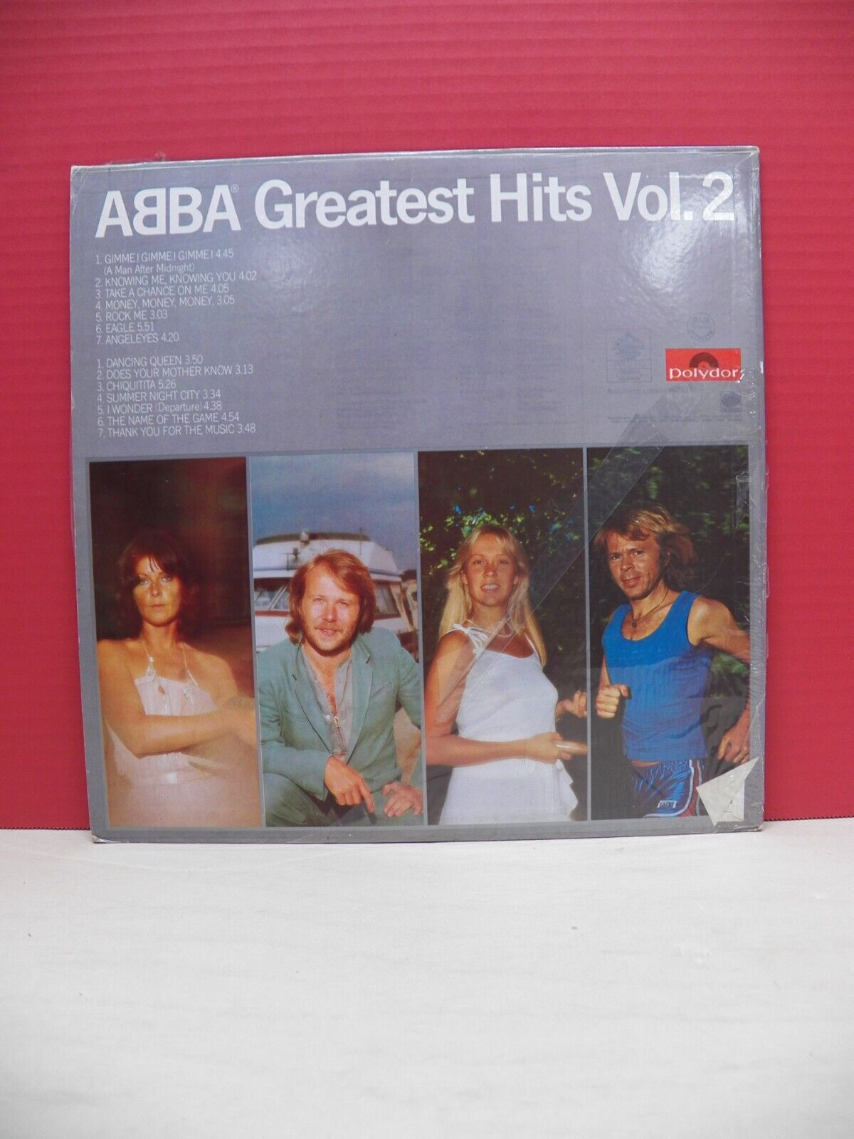 12" LP EX ABBA Greatest Hits Vol. 2 1979 Polydor Philippines Import POLS 312 12" LP EX ABBA Greatest Hits Vol. 2 1979 Polydor Philippines Import POLS 312