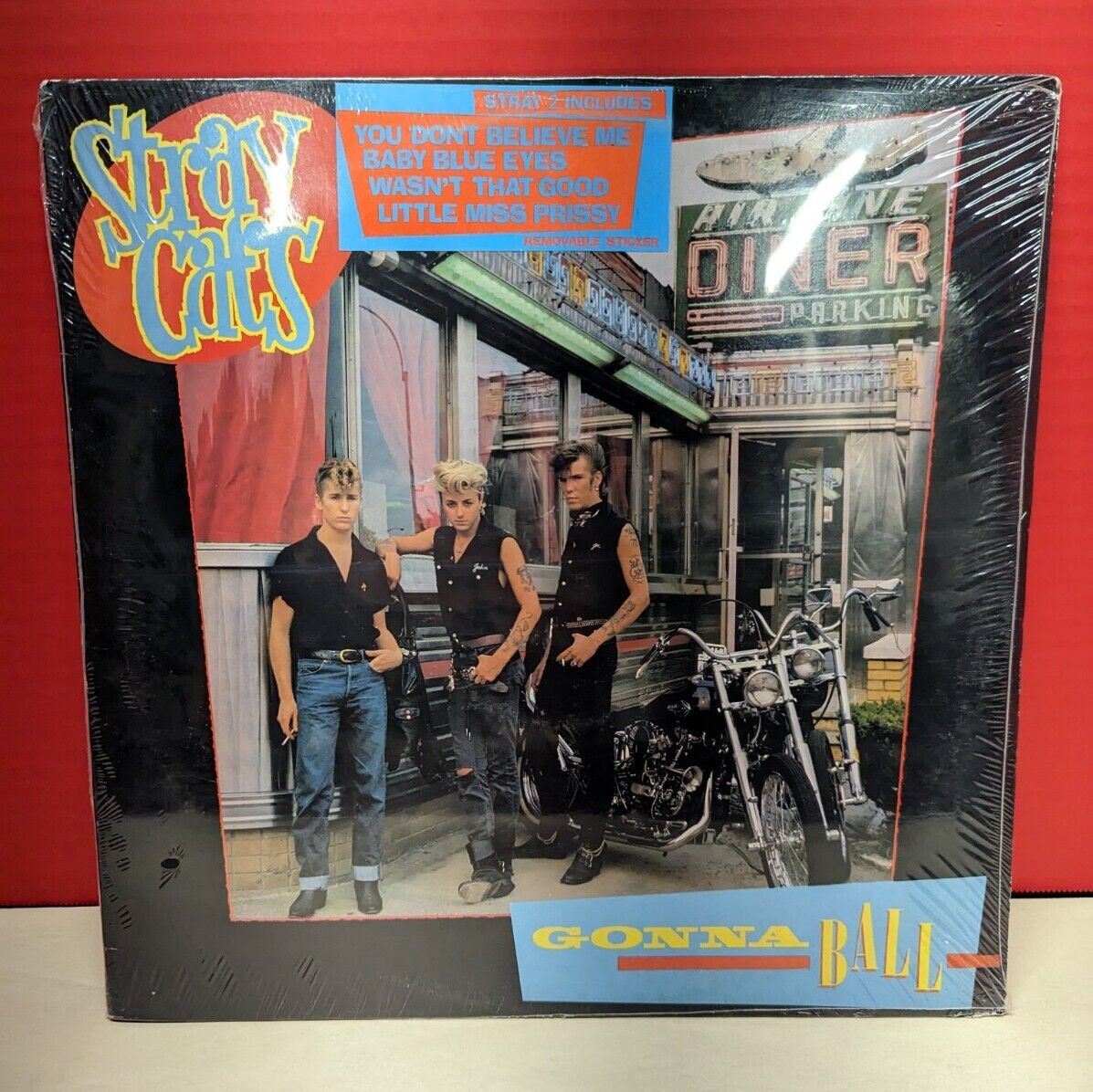 Sealed 12" LP Stray Cats Gonna Ball 1981 Polygram UK Import STRAY 2 Sealed 12" LP Stray Cats Gonna Ball 1981 Polygram UK Import STRAY 2