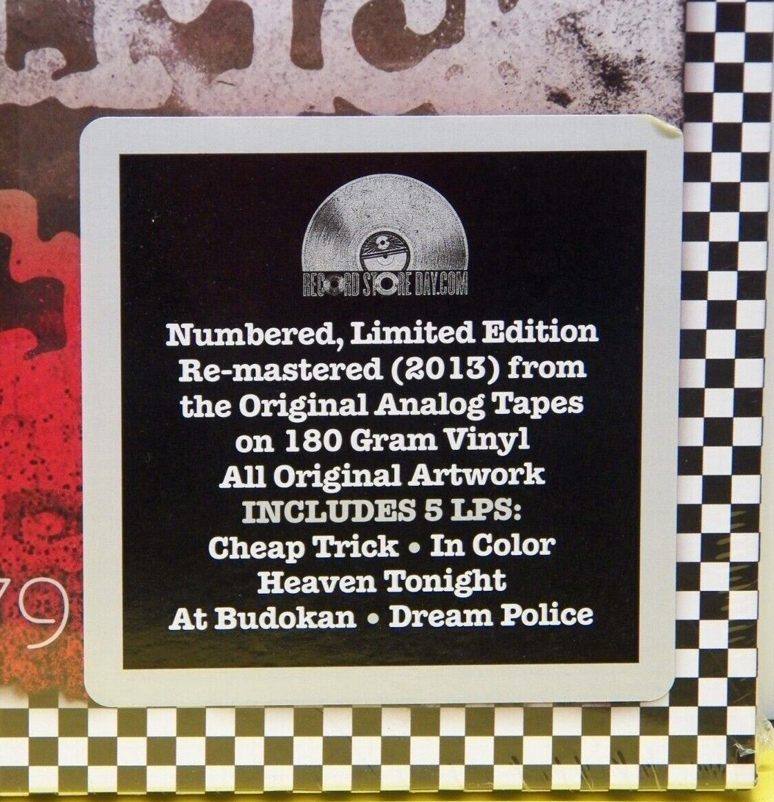 5xLP Box Set Cheap Trick The Classic Albums 1977-1979 2013 Epic RSD Ltd Ed No'd 5xLP Box Set Cheap Trick The Classic Albums 1977-1979 2013 Epic RSD Ltd Ed No'd