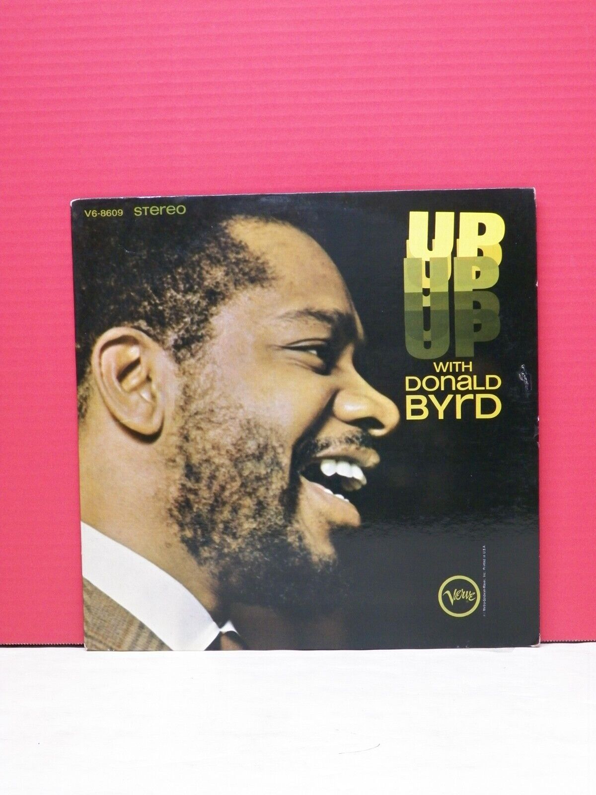 12" LP VG+ Donald Byrd Up With Donald Byrd 1965 Verve Stereo V6-8609 12" LP VG+ Donald Byrd Up With Donald Byrd 1965 Verve Stereo V6-8609