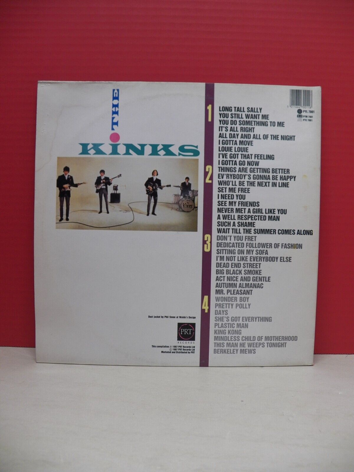 12" 2xLP VG++/EX The Kinks Are Well Respected Men 1987 PRT Records UK Import 12" 2xLP VG++/EX The Kinks Are Well Respected Men 1987 PRT Records UK Import