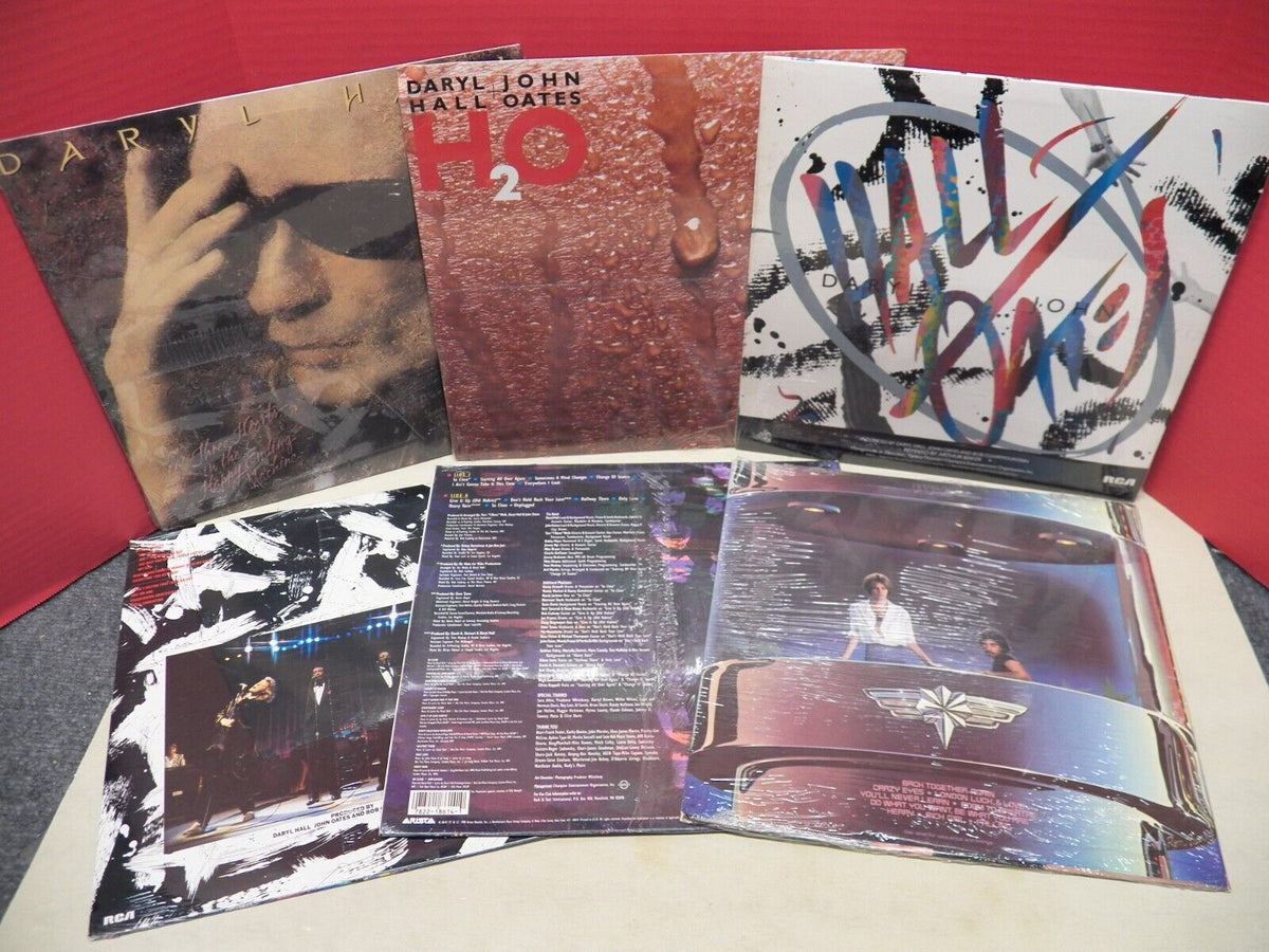 Lot of 6 Sealed Daryl Hall & John Oates 12" LPs Lot of 6 Sealed Daryl Hall & John Oates 12" LPs