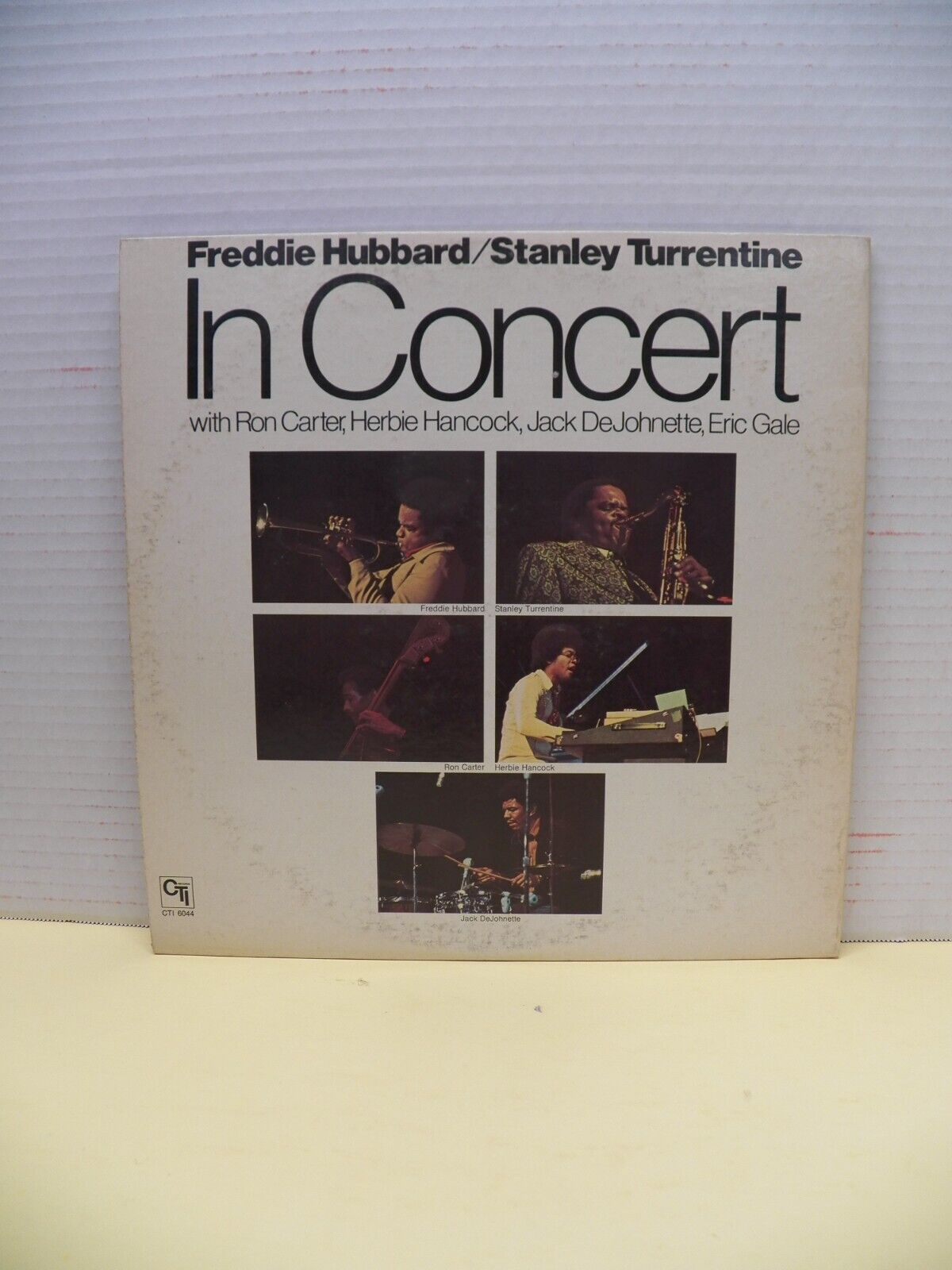 12" LP EX Freddie Hubbard/Stanley Turrentine In Concert Volume One 1974 CTI 12" LP EX Freddie Hubbard/Stanley Turrentine In Concert Volume One 1974 CTI