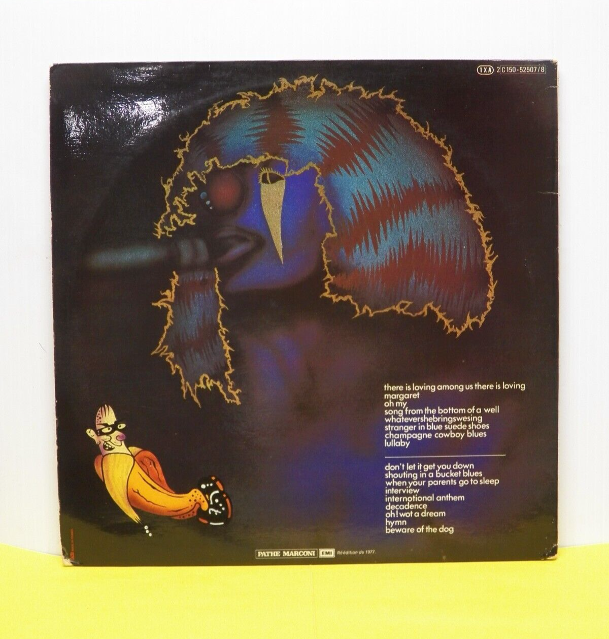 12" 2xLP EX Kevin Ayers Whatevershebringswesing 1977 Import 2 C 150-52507/8 12" 2xLP EX Kevin Ayers Whatevershebringswesing 1977 Import 2 C 150-52507/8
