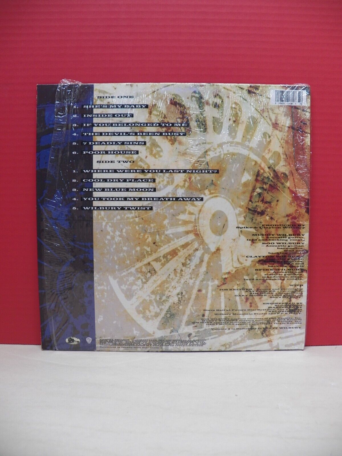 12" LP EX Traveling Wilburys Vol. 3 1990 Warner Bros. Club Edition W1-26324 12" LP EX Traveling Wilburys Vol. 3 1990 Warner Bros. Club Edition W1-26324