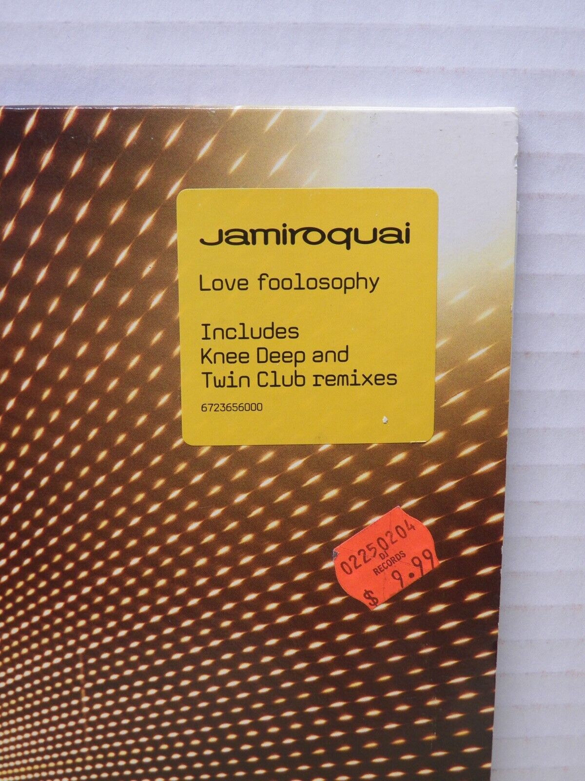 12" Single NM- Jamiroquai Love Foolosophy 2002 Sony Soho Square UK Import 12" Single NM- Jamiroquai Love Foolosophy 2002 Sony Soho Square UK Import