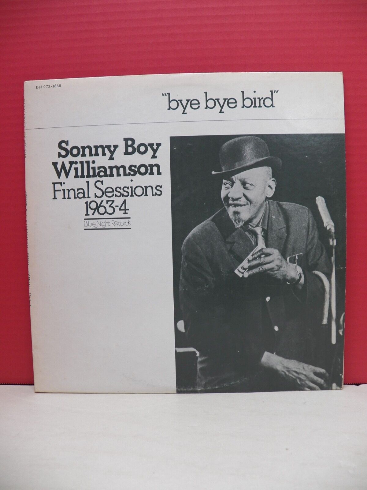 12" LP EX Sonny Boy Williamson Final Sessions 1963-4 1979 Blue Night BN 073-1668 12" LP EX Sonny Boy Williamson Final Sessions 1963-4 1979 Blue Night BN 073-1668