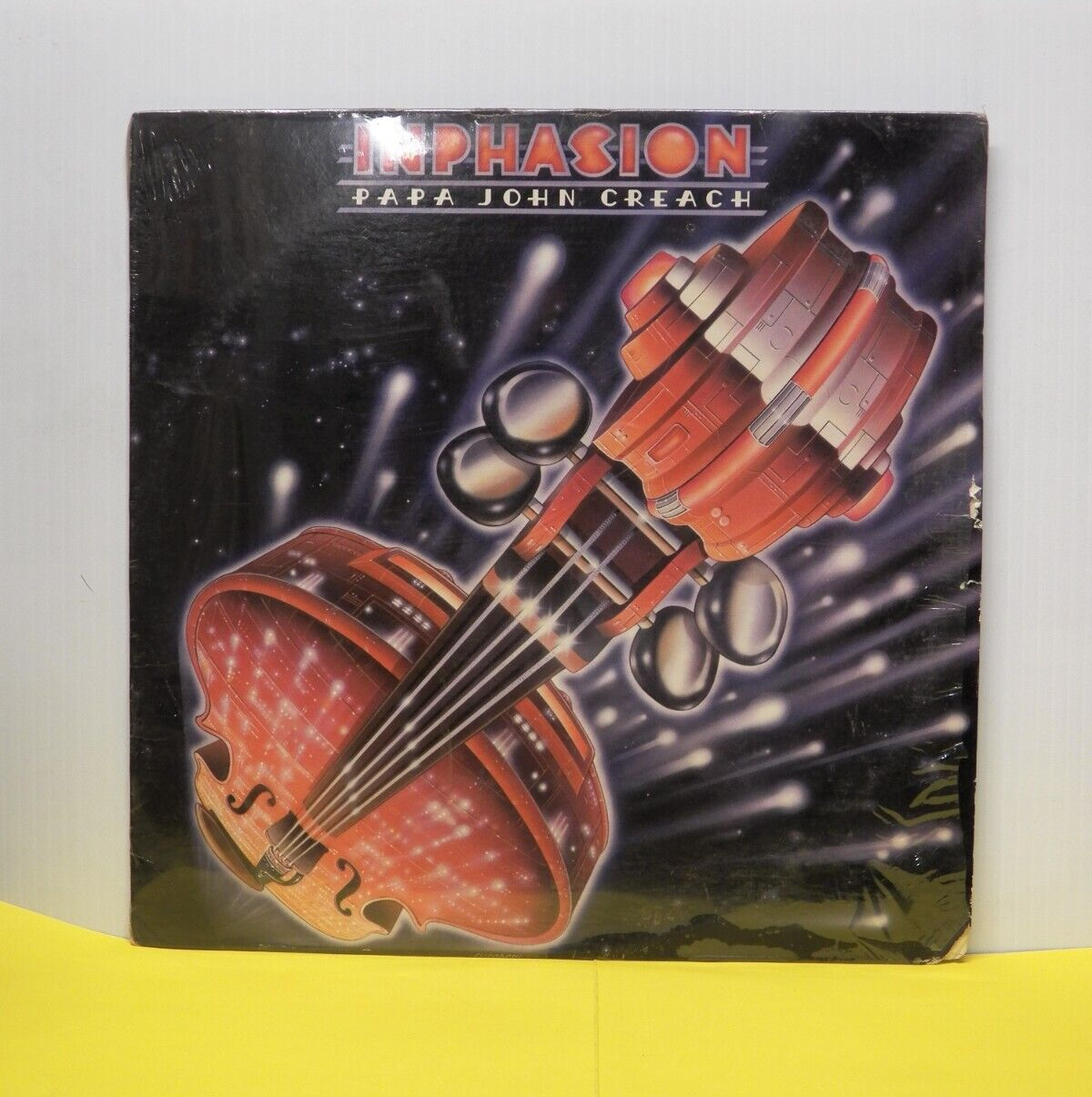 Sealed 12" LP Papa John Creach Inphasion 1978 DJM Records DJM-18 Sealed 12" LP Papa John Creach Inphasion 1978 DJM Records DJM-18