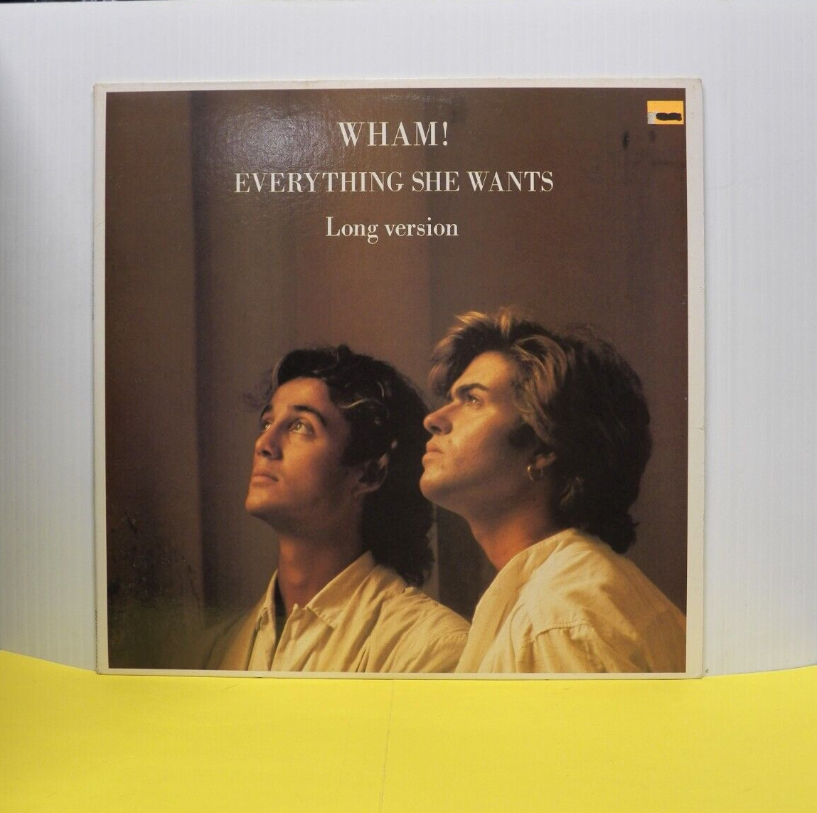 12" Single EX Wham! Everything She Wants (Long Version) 1985 Columbia Promo 12" Single EX Wham! Everything She Wants (Long Version) 1985 Columbia Promo