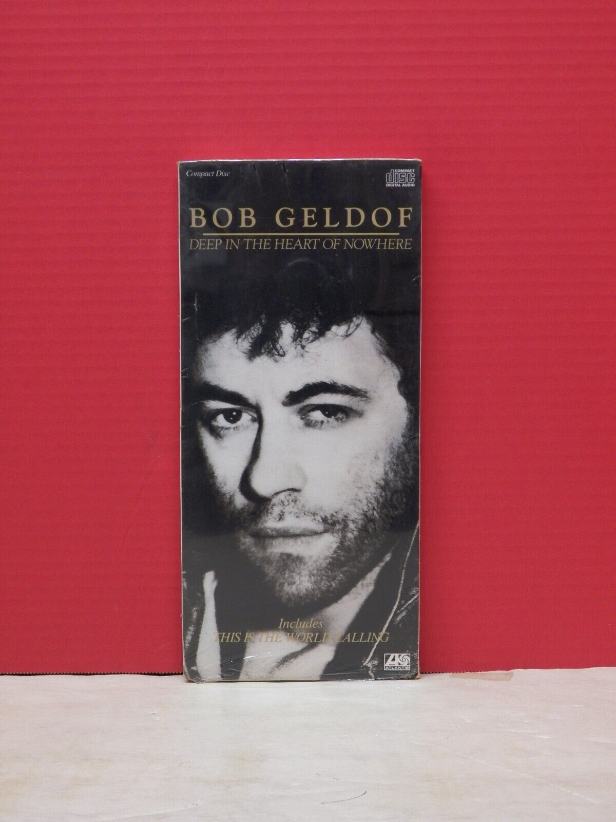 Sealed CD Longbox Bob Geldof Deep In The Heart Of Nowhere 1986 Atlantic 81687-2 Sealed CD Longbox Bob Geldof Deep In The Heart Of Nowhere 1986 Atlantic 81687-2
