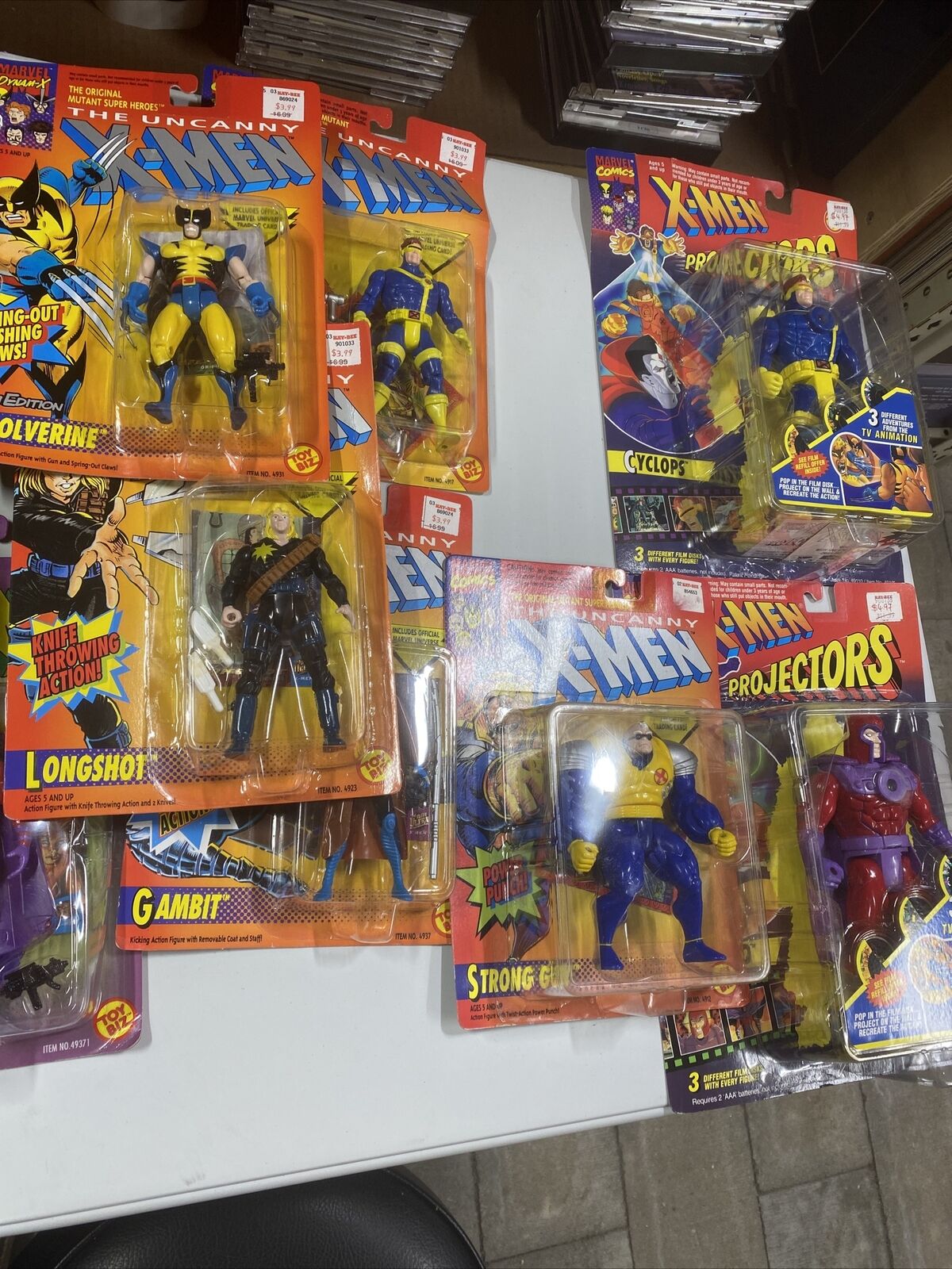 X-Men Action Figure Lot Wolverine Magneto Spider-Man And More!!! 1993-1994 X-Men Action Figure Lot Wolverine Magneto Spider-Man And More!!! 1993-1994