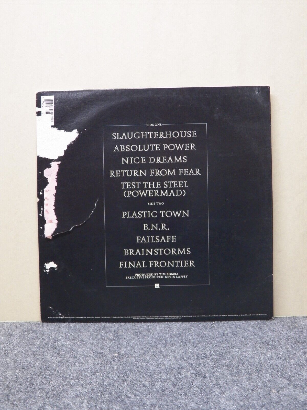 12" LP VG++/EX Powermad Absolute Power 1989 Reprise Promo DMM 9 25937-1 12" LP VG++/EX Powermad Absolute Power 1989 Reprise Promo DMM 9 25937-1