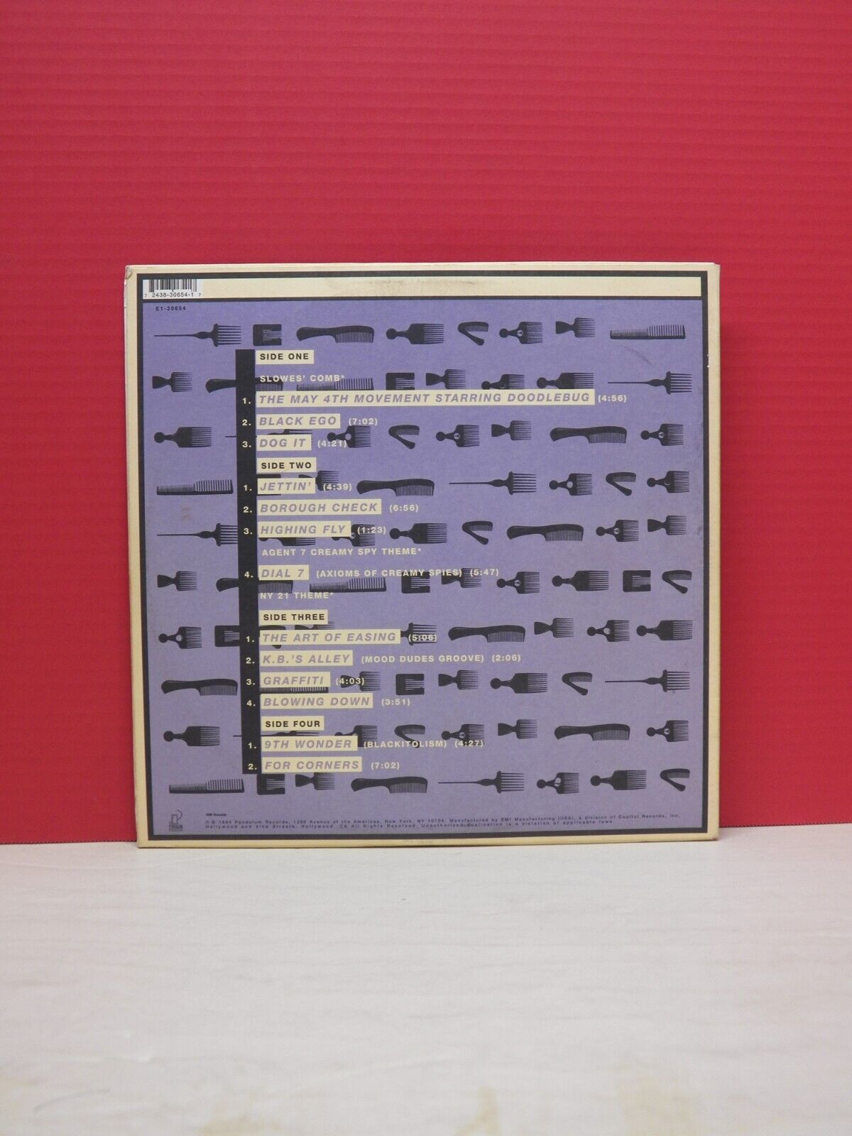 12" 2xLP VG+ Digable Planets Blowout Comb 1994 Pendulum Records E1-30654 12" 2xLP VG+ Digable Planets Blowout Comb 1994 Pendulum Records E1-30654