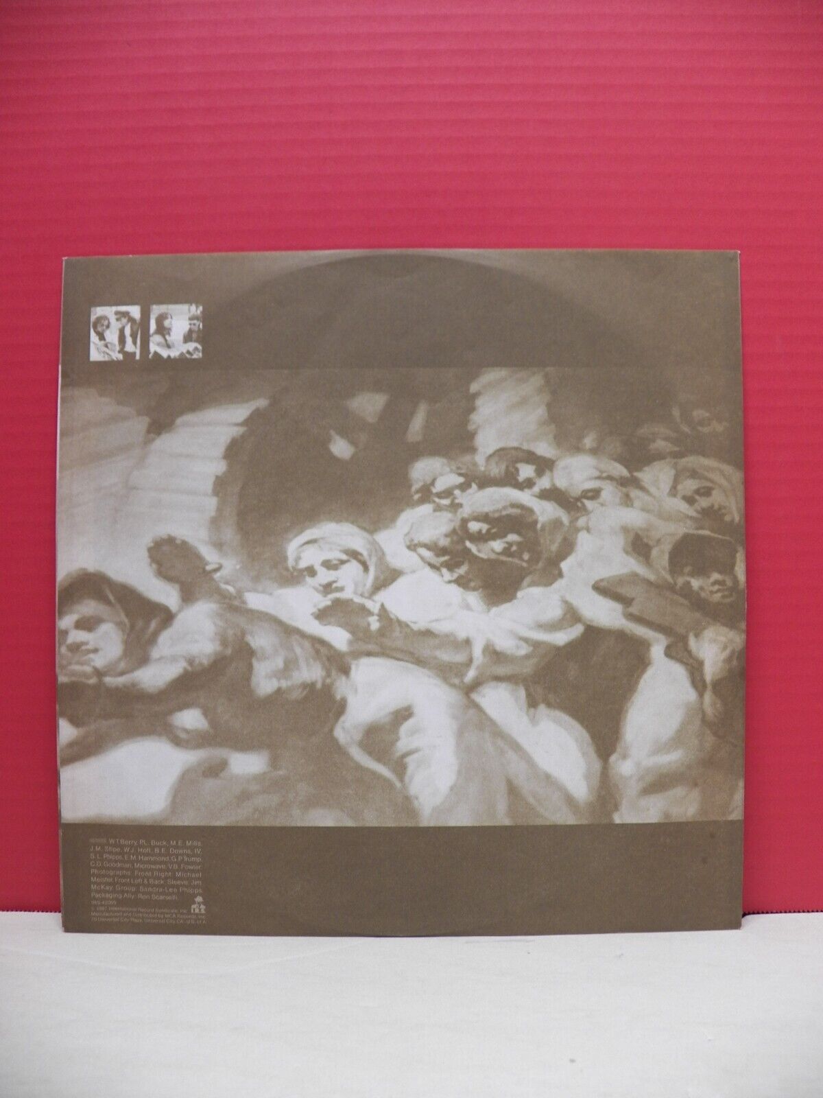 12" LP VG++/EX R.E.M. Document 1987 I.R.S. Records Promo IRS-42059 12" LP VG++/EX R.E.M. Document 1987 I.R.S. Records Promo IRS-42059