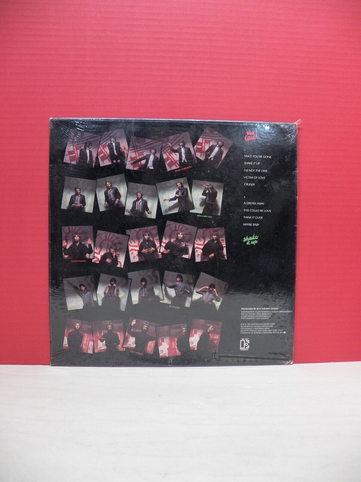 Sealed 12" LP The Cars Shake It Up 1981 Elektra 5E-567 Sealed 12" LP The Cars Shake It Up 1981 Elektra 5E-567