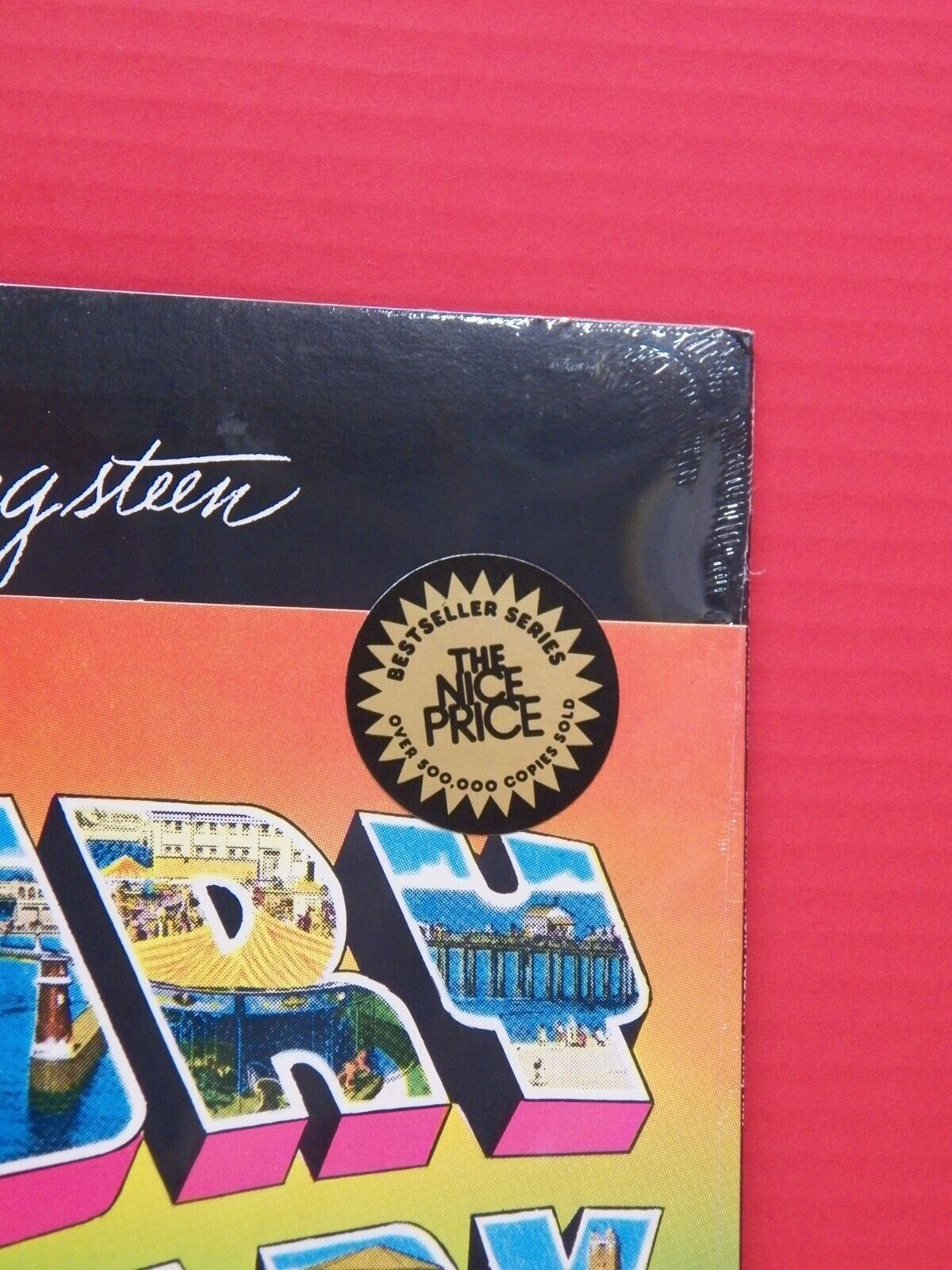12" LP Bruce Springsteen Greetings From Asbury Park, N.J. Columbia Reissue 12" LP Bruce Springsteen Greetings From Asbury Park, N.J. Columbia Reissue