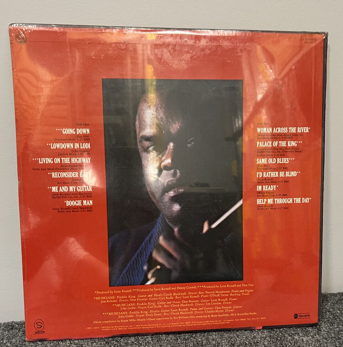Rare Sealed Vinyl Record Freddie King The Best Of 1975 SRL-52021 MCA-690 Rare Sealed Vinyl Record Freddie King The Best Of 1975 SRL-52021 MCA-690
