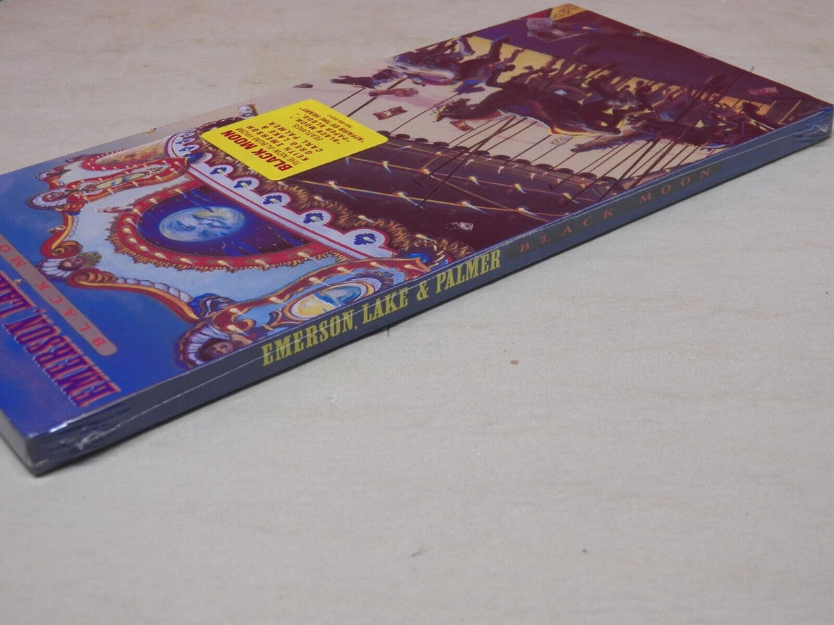 Sealed CD Long Box Emerson, Lake & Palmer Black Moon 1992 Victory 383 480-003-2 Sealed CD Long Box Emerson, Lake & Palmer Black Moon 1992 Victory 383 480-003-2