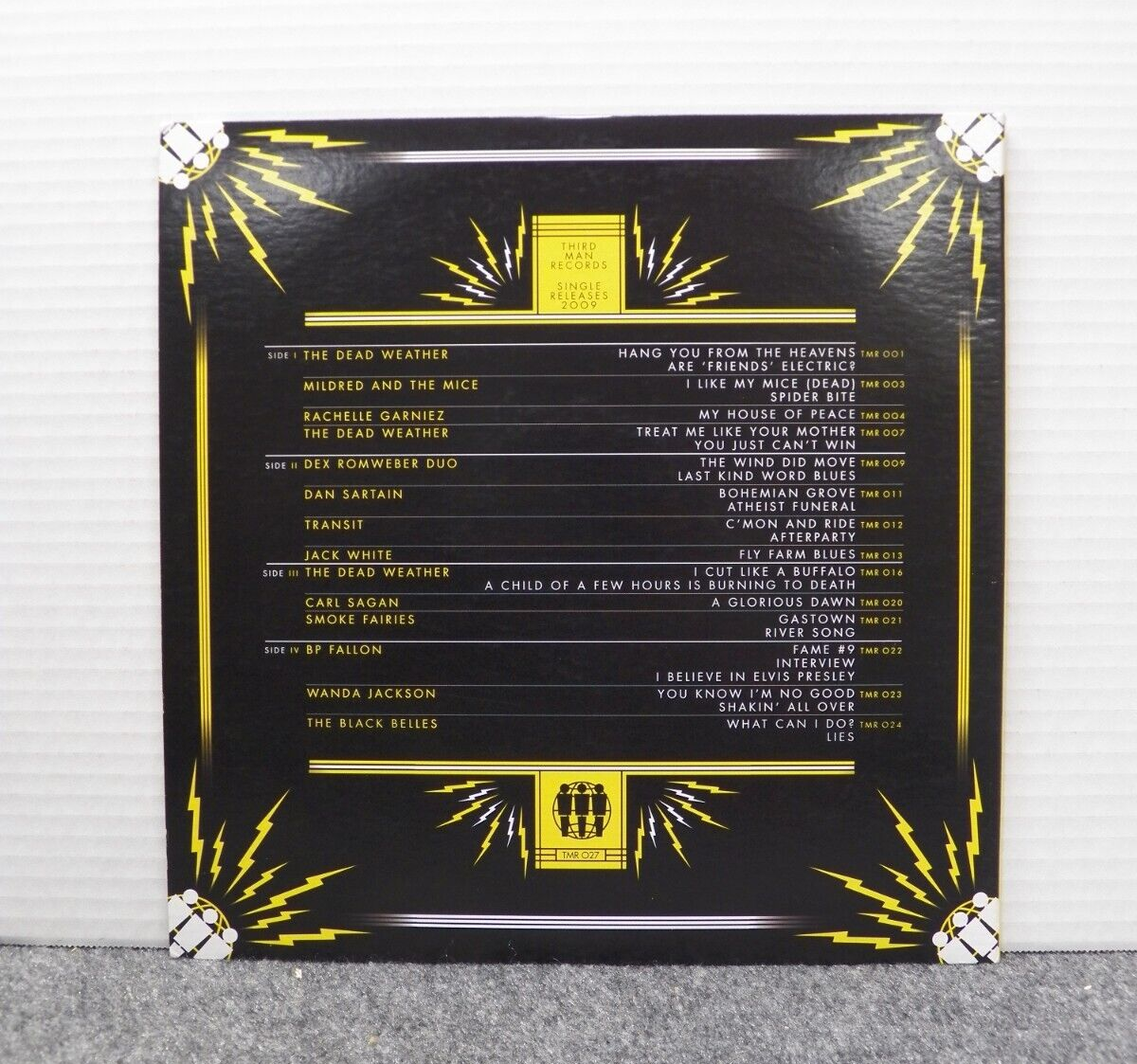 12" 2xLP EX Third Man Records Single Releases 2009 Volume One 2010 Ltd Ed TMR027 12" 2xLP EX Third Man Records Single Releases 2009 Volume One 2010 Ltd Ed TMR027