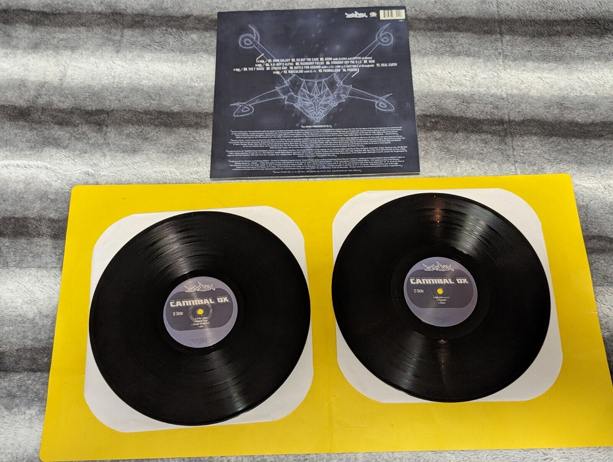 Cannibal Ox The Cold Vein 2001 1st press US very rare rap record hip-hop LP Cannibal Ox The Cold Vein 2001 1st press US very rare rap record hip-hop LP