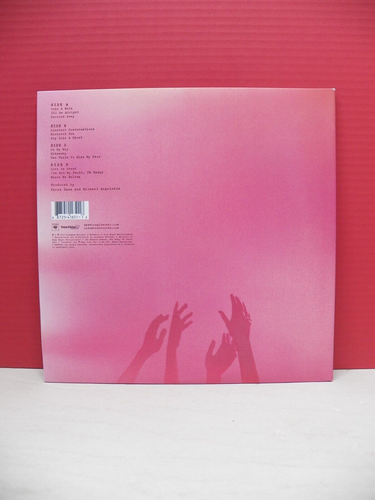 12" 2xLP NM- Passion Pit Gossamer 2012 Columbia 88725 41651 1 12" 2xLP NM- Passion Pit Gossamer 2012 Columbia 88725 41651 1