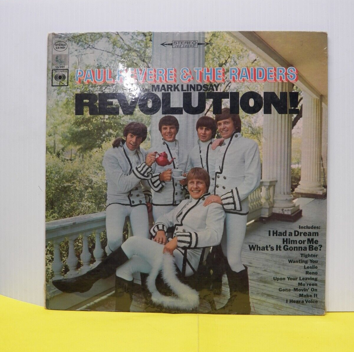 Sealed 12" LP Paul Revere & The Raiders Revolution! 1967 Columbia Stereo CS 9521 Sealed 12" LP Paul Revere & The Raiders Revolution! 1967 Columbia Stereo CS 9521