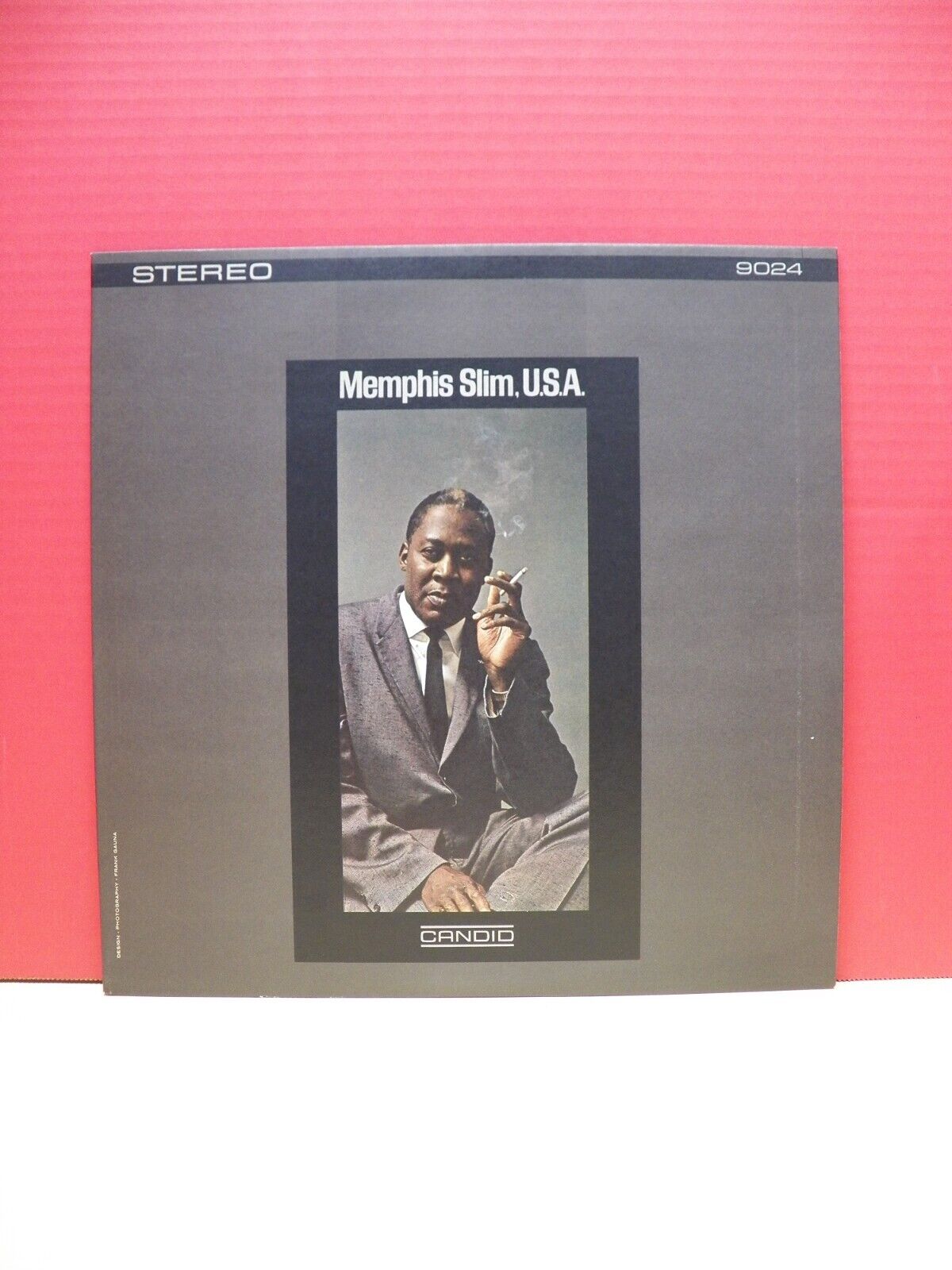 12" LP EX Memphis Slim Memphis Slim, U.S.A. 1961 Candid Stereo CJS 9024 12" LP EX Memphis Slim Memphis Slim, U.S.A. 1961 Candid Stereo CJS 9024
