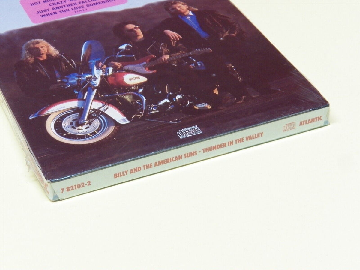 Sealed CD Longbox Billy & The American Suns Thunder In The Valley 1990 Atlantic Sealed CD Longbox Billy & The American Suns Thunder In The Valley 1990 Atlantic