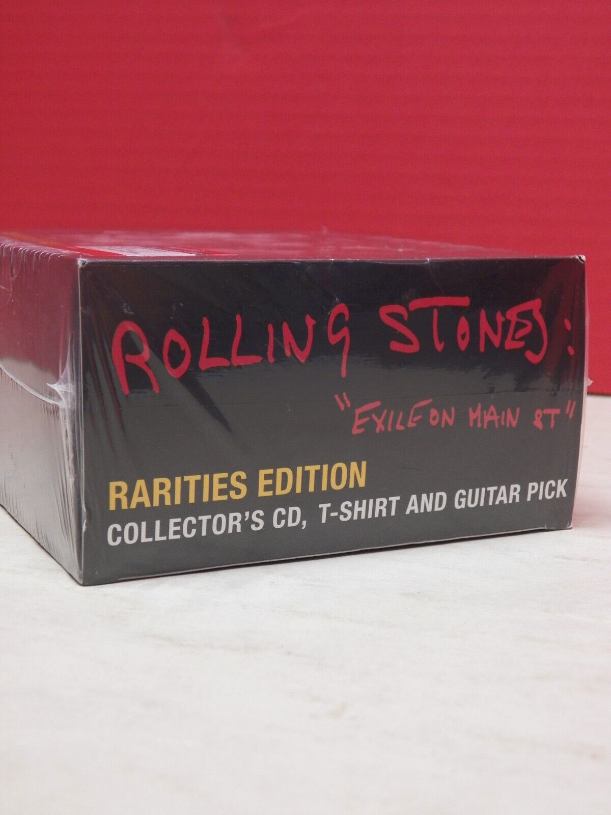 Sealed CD/T-Shirt Box Set Rolling Stones Exile On Main St (Rarities Ed) 2010 UME Sealed CD/T-Shirt Box Set Rolling Stones Exile On Main St (Rarities Ed) 2010 UME