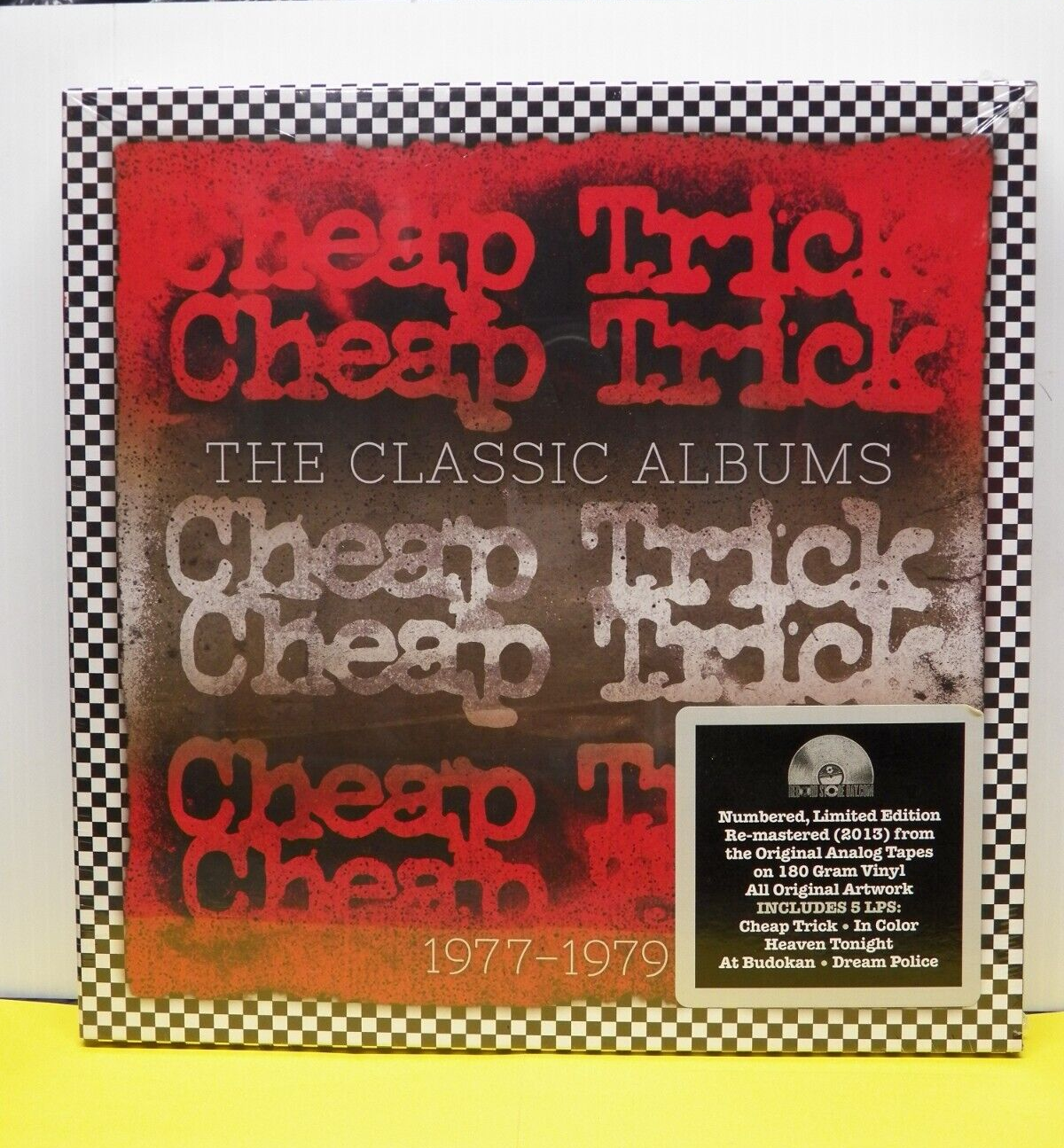5xLP Box Set Cheap Trick The Classic Albums 1977-1979 2013 Epic RSD Ltd Ed No'd 5xLP Box Set Cheap Trick The Classic Albums 1977-1979 2013 Epic RSD Ltd Ed No'd